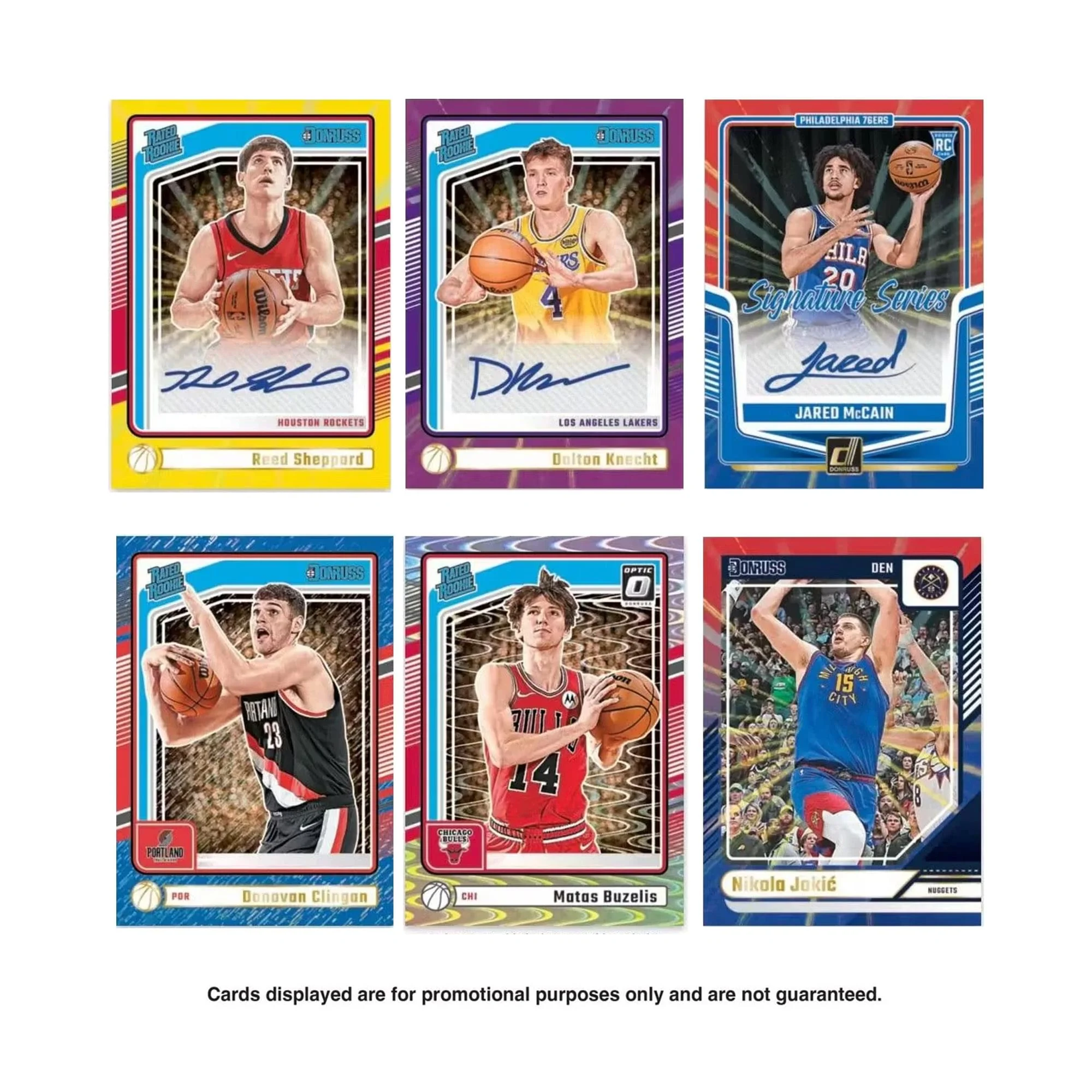 NBA 2024-2025 Panini Donruss Basketball Blaster Box | 6 Packs - Image 5