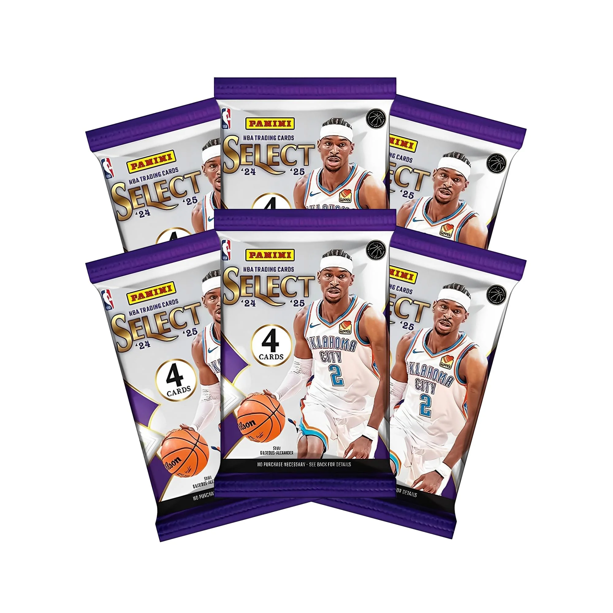 NBA 2024/25 Panini Select Basketball Blaster Box | 6 Packs - Image 3
