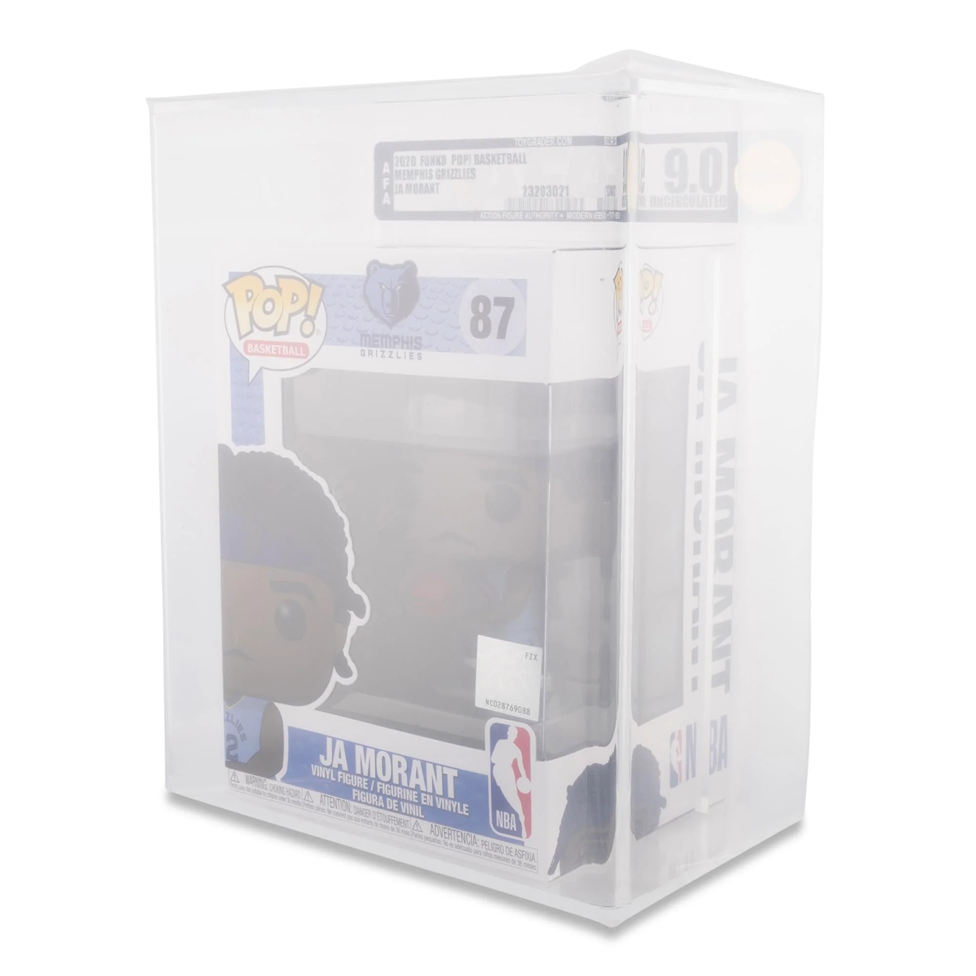 NBA Memphis Grizzlies Funko POP | Ja Morant (Alternate) | Rated AFA 9 - Image 4