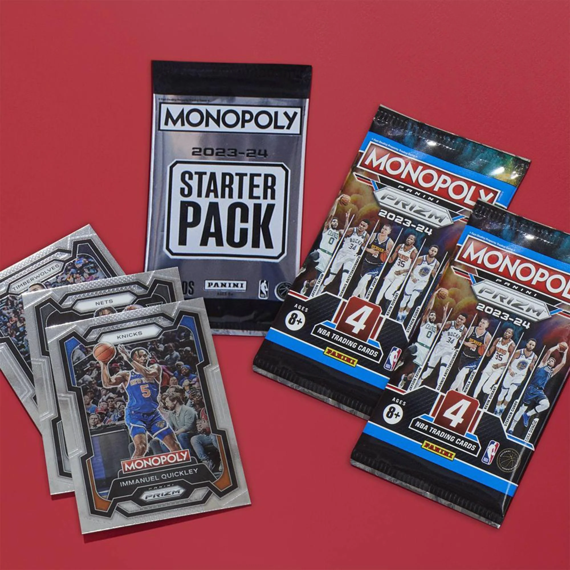 NBA Monopoly Prizm Board Game with Trading Cards | 2nd Edition - Image 8