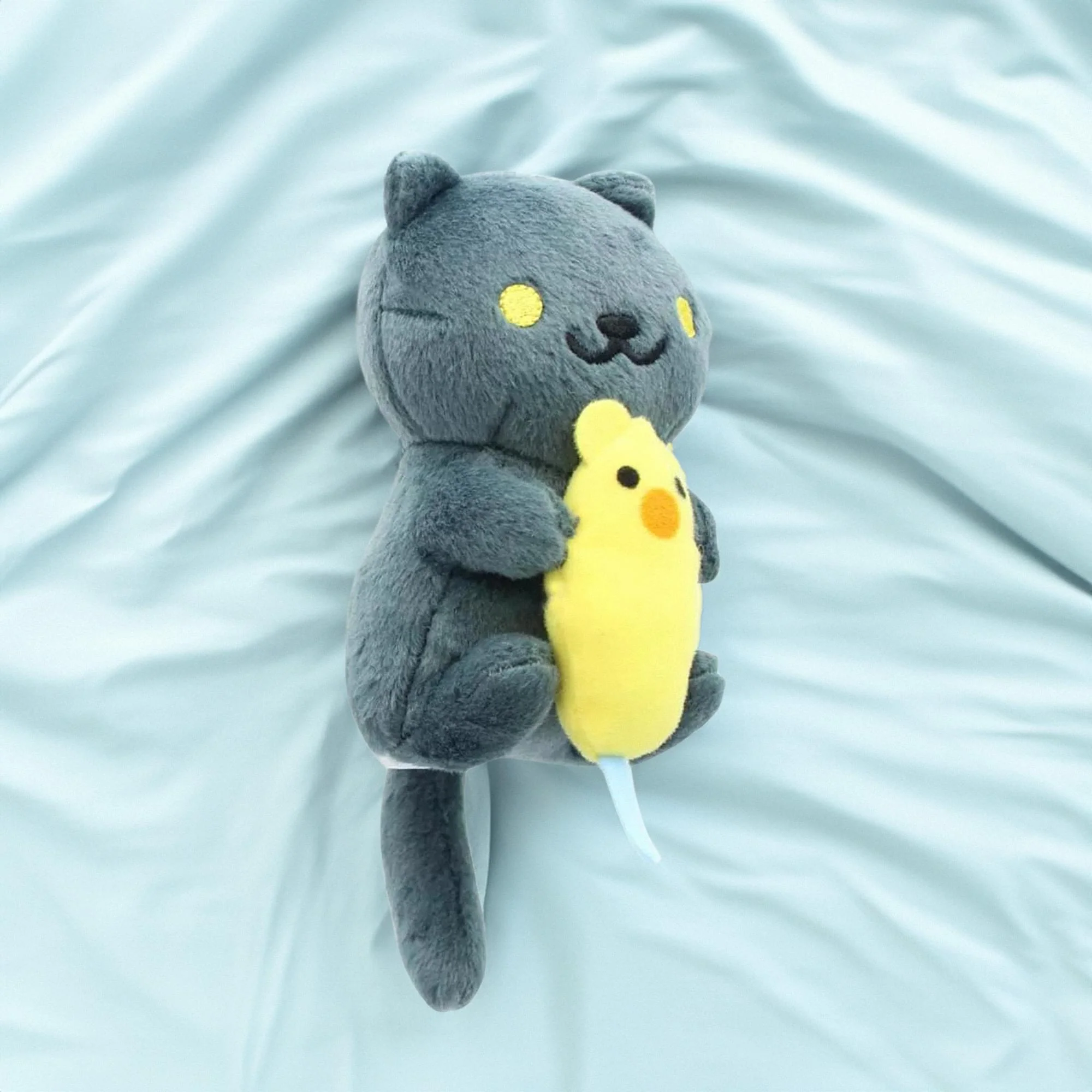 Neko Atsume: Kitty Collector 6" Plush: Smokey Mouse - Image 3