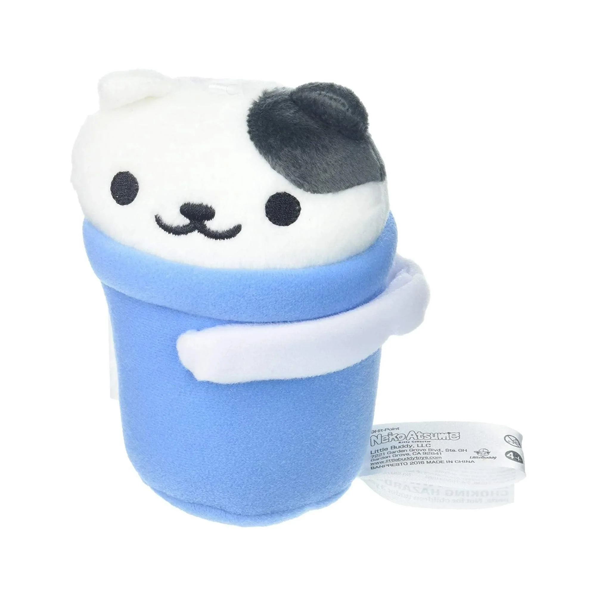Neko Atsume: Kitty Collector 6" Plush: Spots Bucket - Image 2