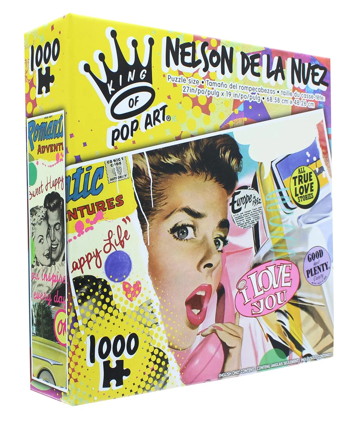 Nelson De La Nuez King Of Pop Art 1000 Piece Jigsaw Puzzle | Sweet Happy Life - Image 3