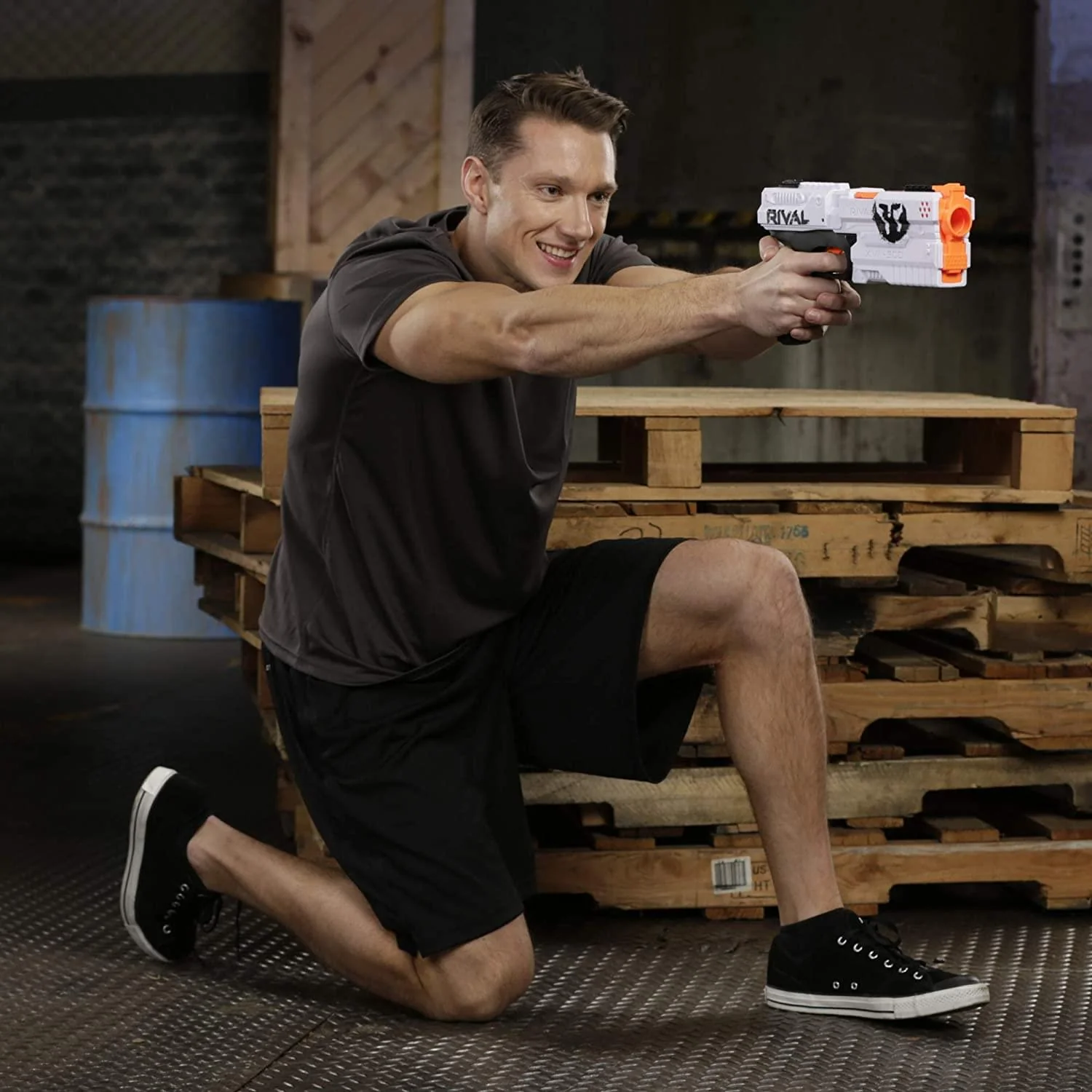 Nerf Rival Kronos XVIII 500 Spring-Action Blaster | White - Image 3
