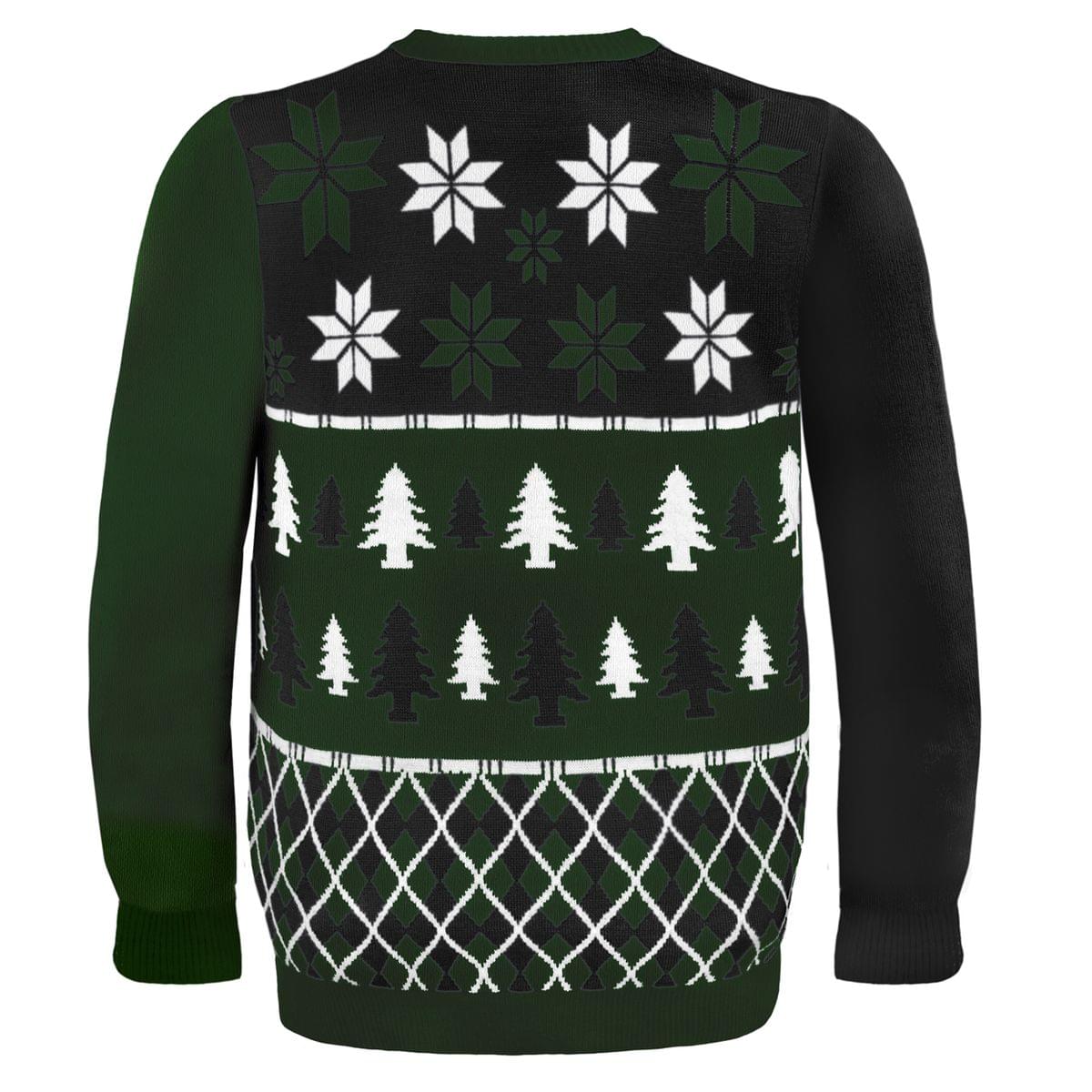New York Jets Busy Block NFL Ugly Sweater - Image 2