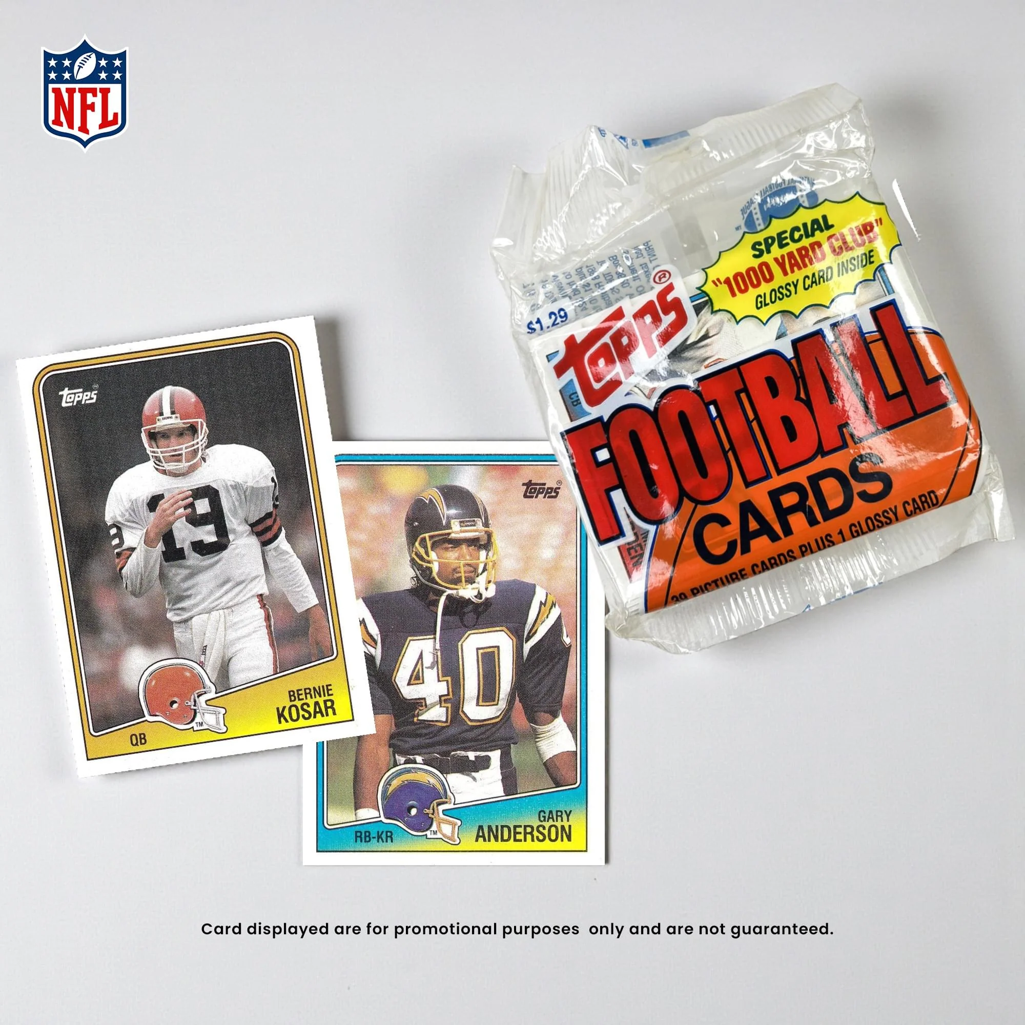 NFL 1988 Topps Football Jumbo Pack | 40 Cards - Image 6