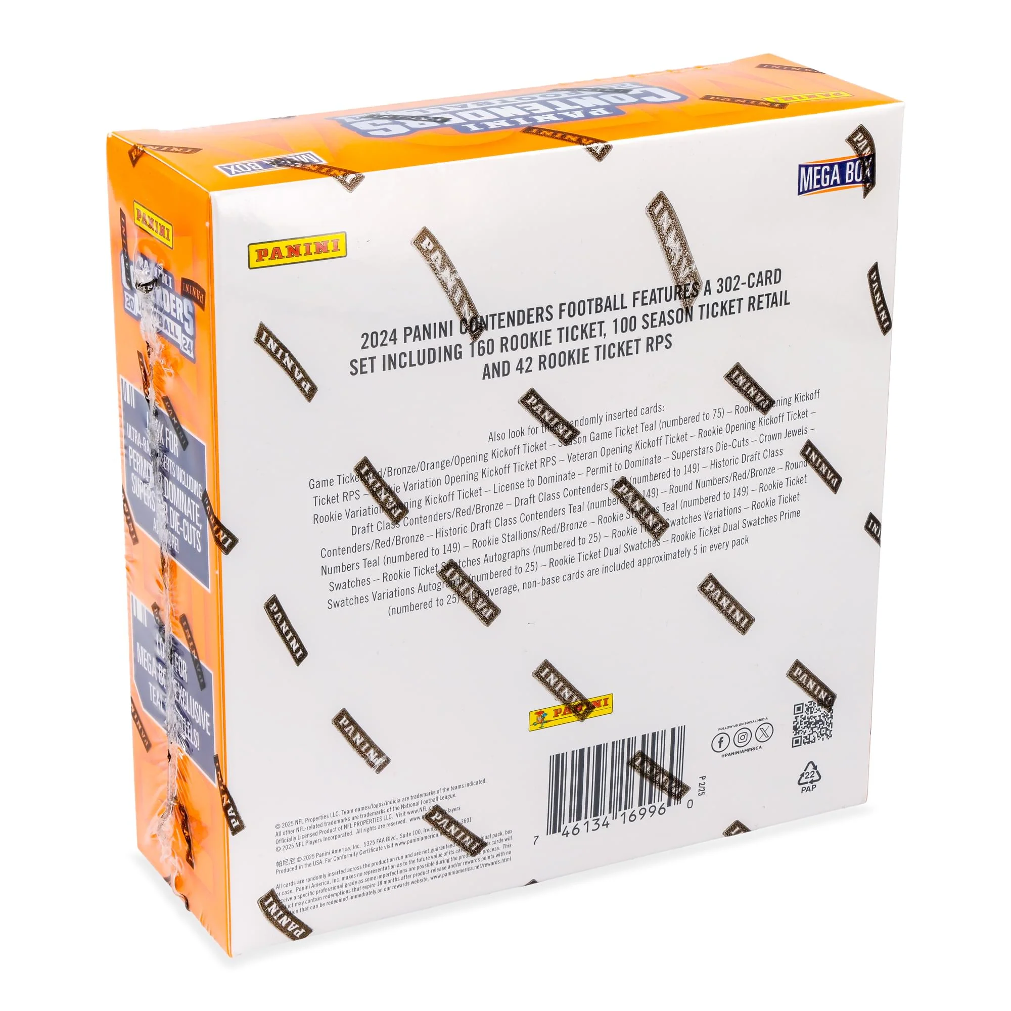 NFL 2024 Panini Contenders Football Mega Box | 6 Packs - Image 4