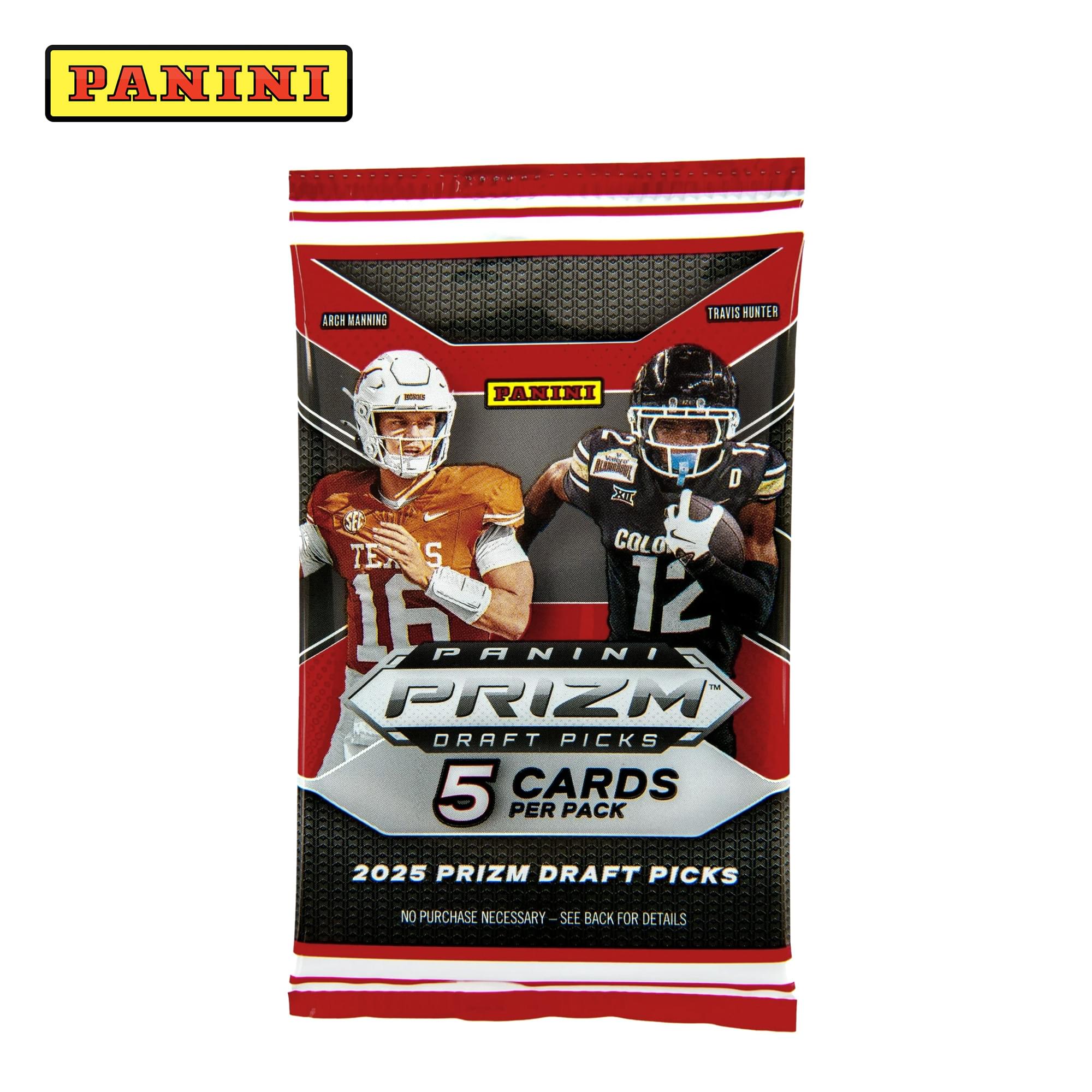 NFL 2025 Panini Prizm Draft Picks Collegiate Football Blaster Box | 6 Packs - Image 2
