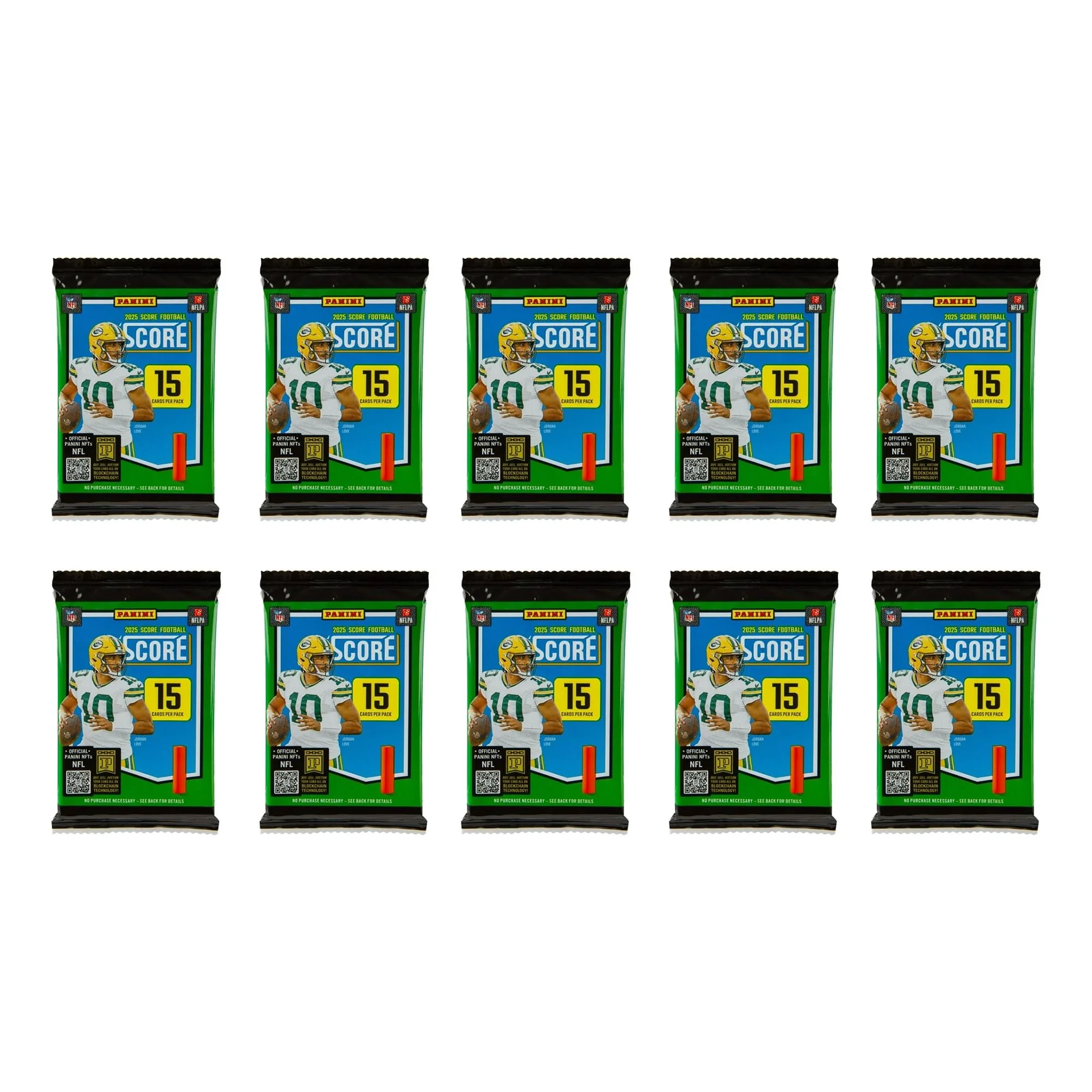 NFL 2025 Panini Score Football Mega Box | 10 Packs - Image 2