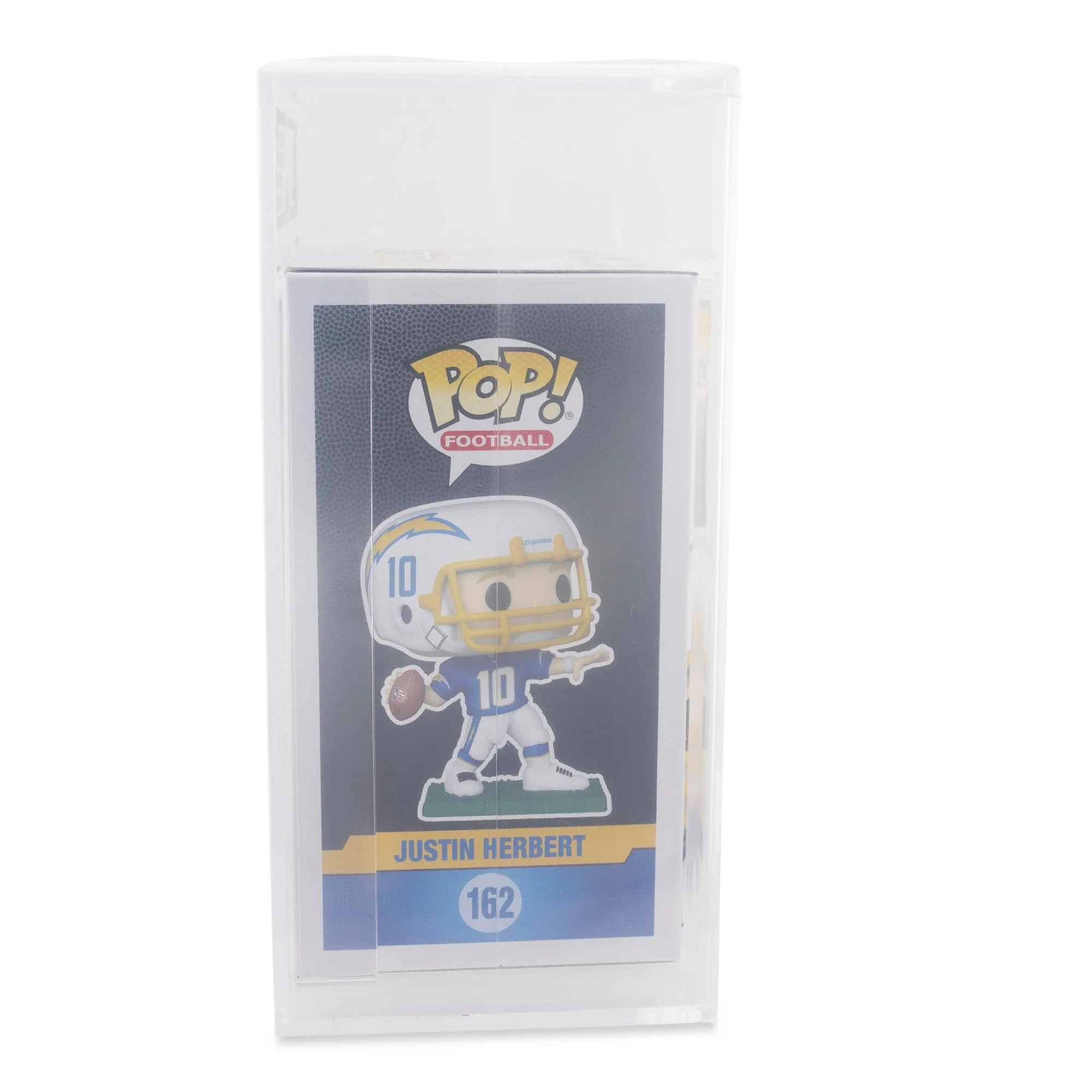 NFL LA Chargers Funko POP | Justin Herbert (Home Uniform) | Rated AFA 9 - Image 3