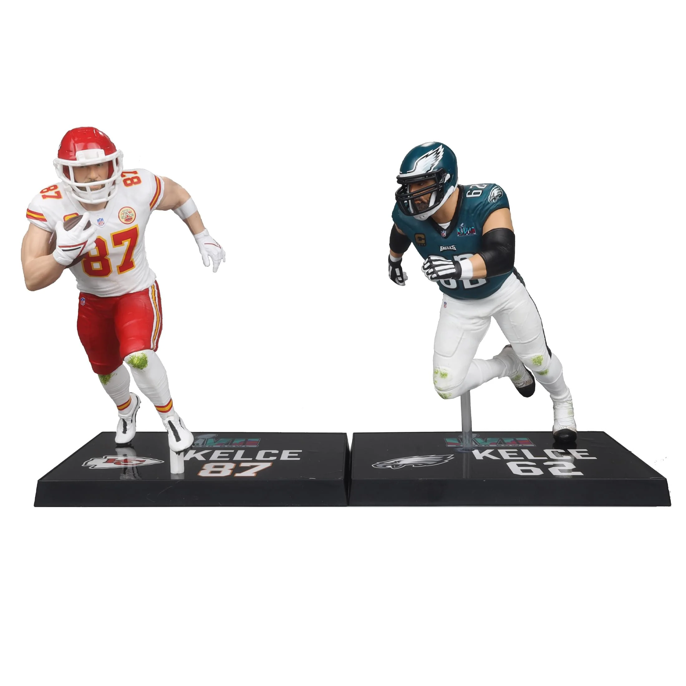 NFL McFarlane Figure Set |Travis Kelce & Jason Kelce - Image 4