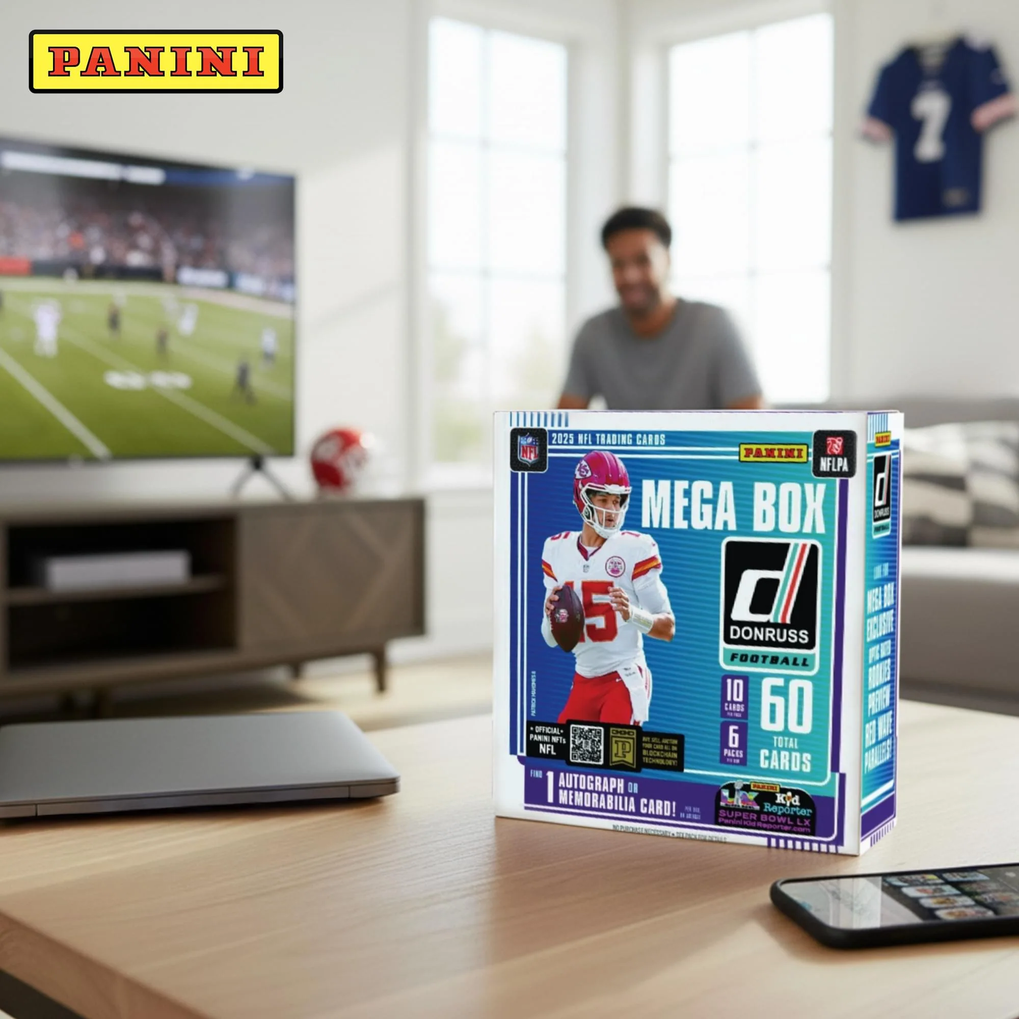 NFL Panini 2025 Donruss Football Mega Box | 6 Packs - Image 5