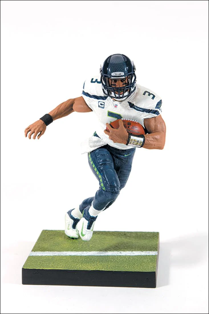 NFL Series 35 McFarlane Action Figure Seattle Seahawks Russell Wilson - Image 2