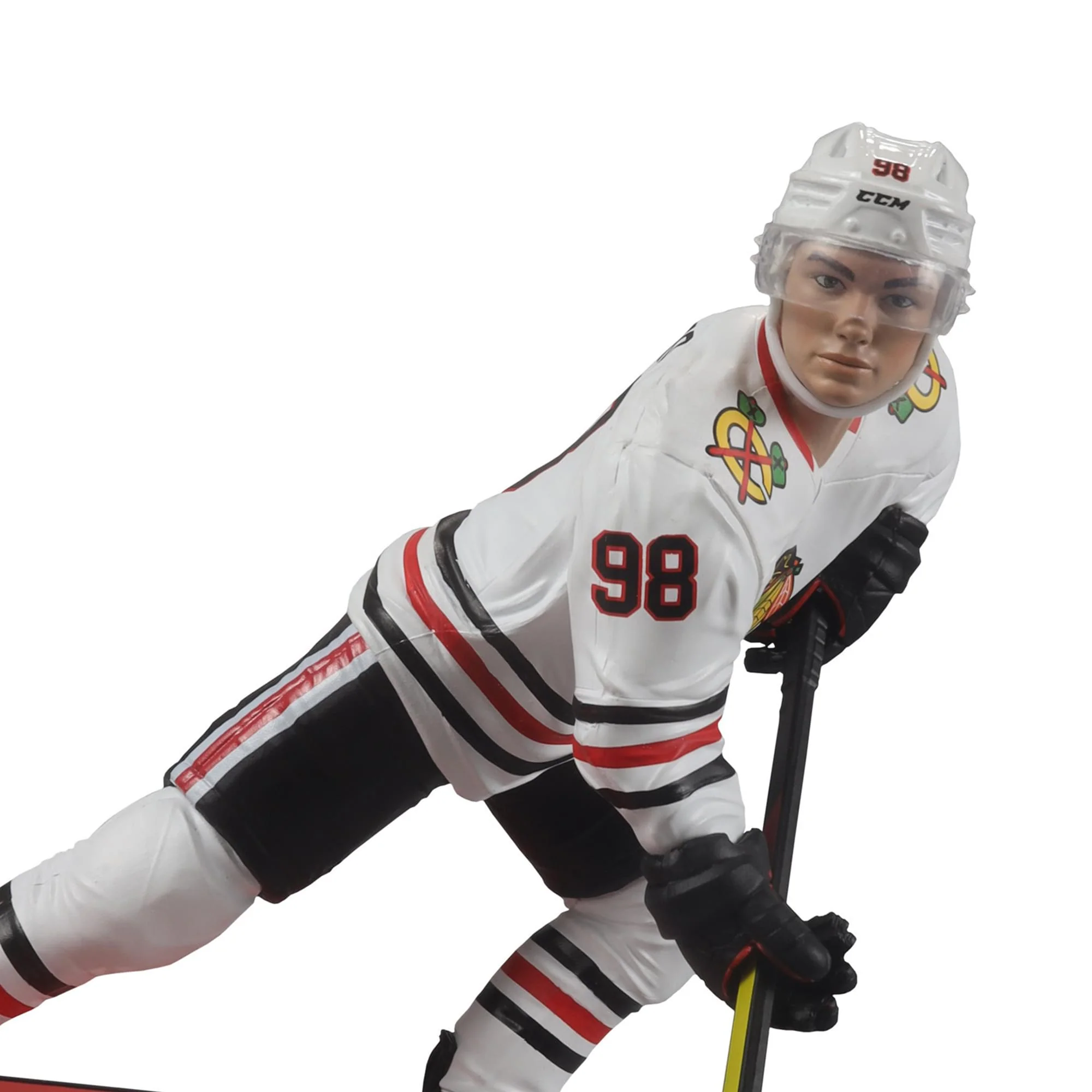 NHL McFarlane Legacy Series 7 Inch Chase Figure | Connor Bedard White Jersey - Image 7