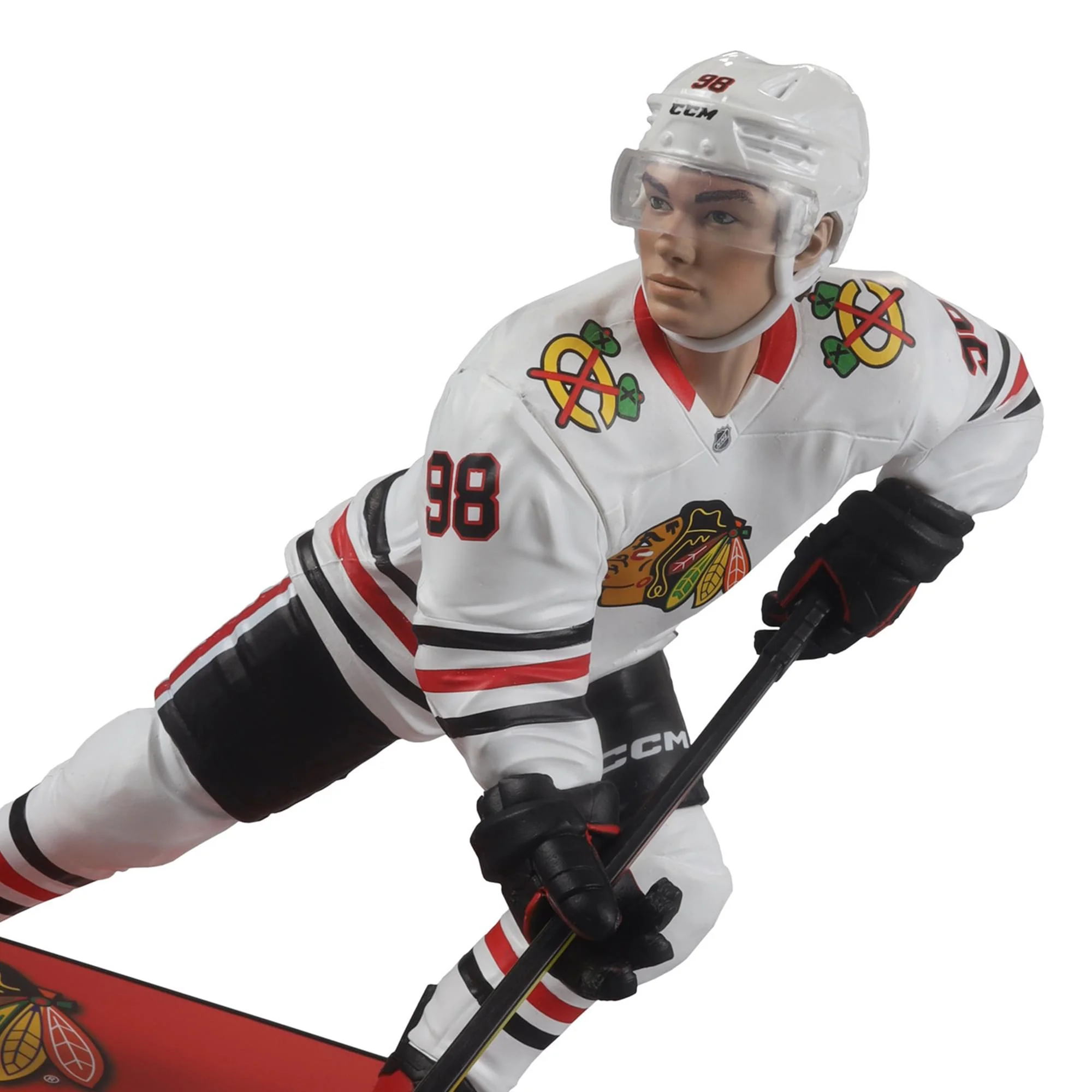 NHL McFarlane Legacy Series 7 Inch Chase Figure | Connor Bedard White Jersey - Image 8