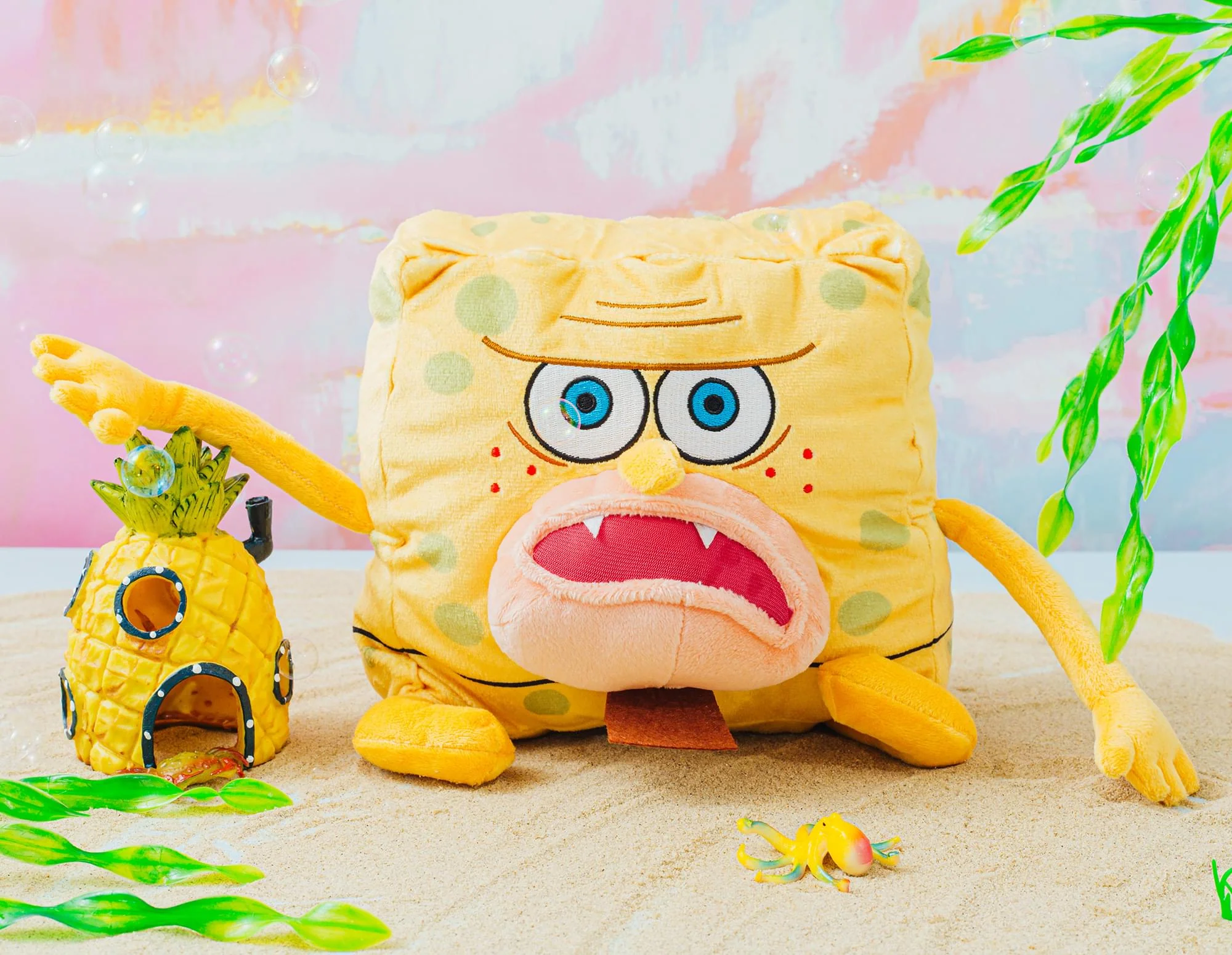 Nickelodeon SpongeBob SquarePants Caveman SpongeBob 10-Inch Collector Plush Toy - Image 5