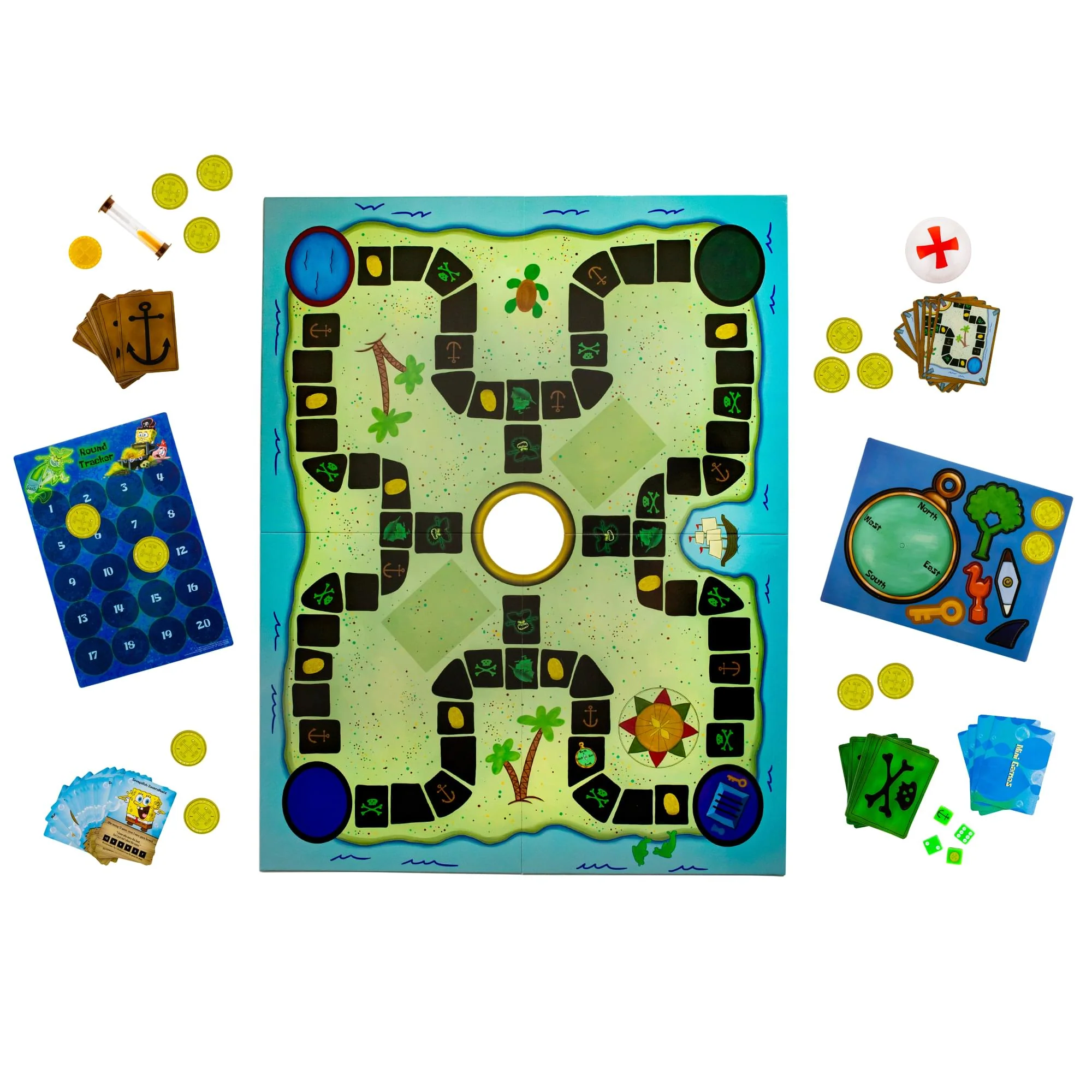 Nickelodeon SpongeBob SquarePants Flying Dutchman's Treasure Hunt Board Game - Image 2
