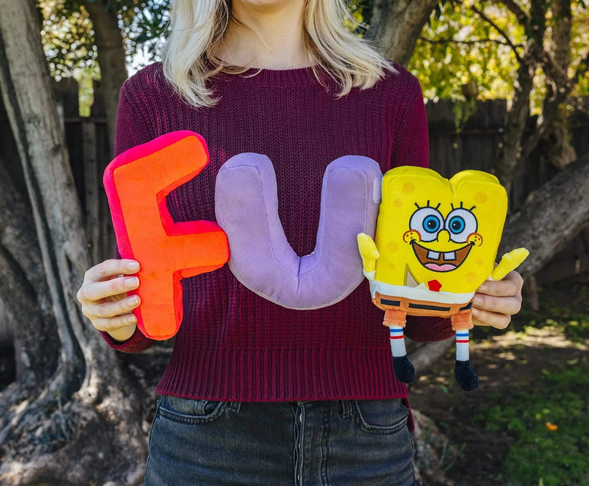 Nickelodeon SpongeBob SquarePants "FUN" 10-Inch Plush - Image 5