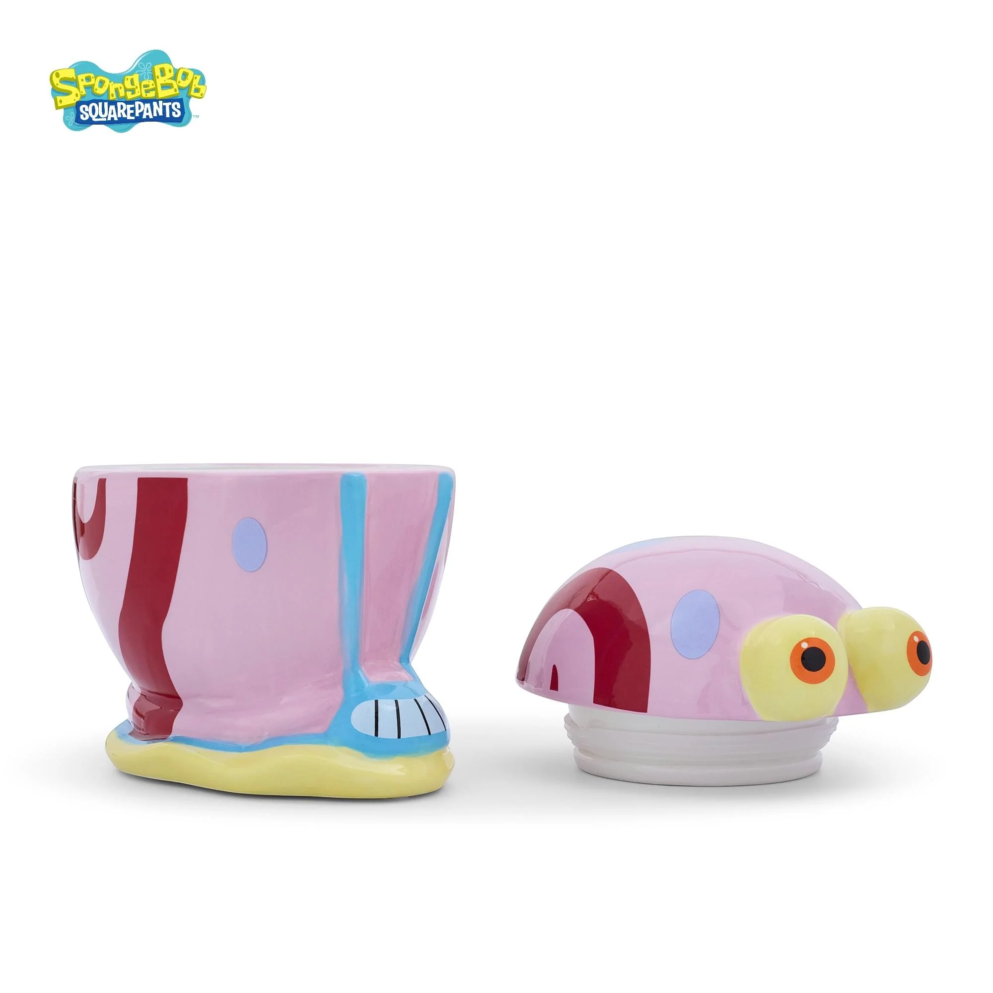 Nickelodeon SpongeBob SquarePants Gary Sculpted Ceramic Snack Jar - Image 4
