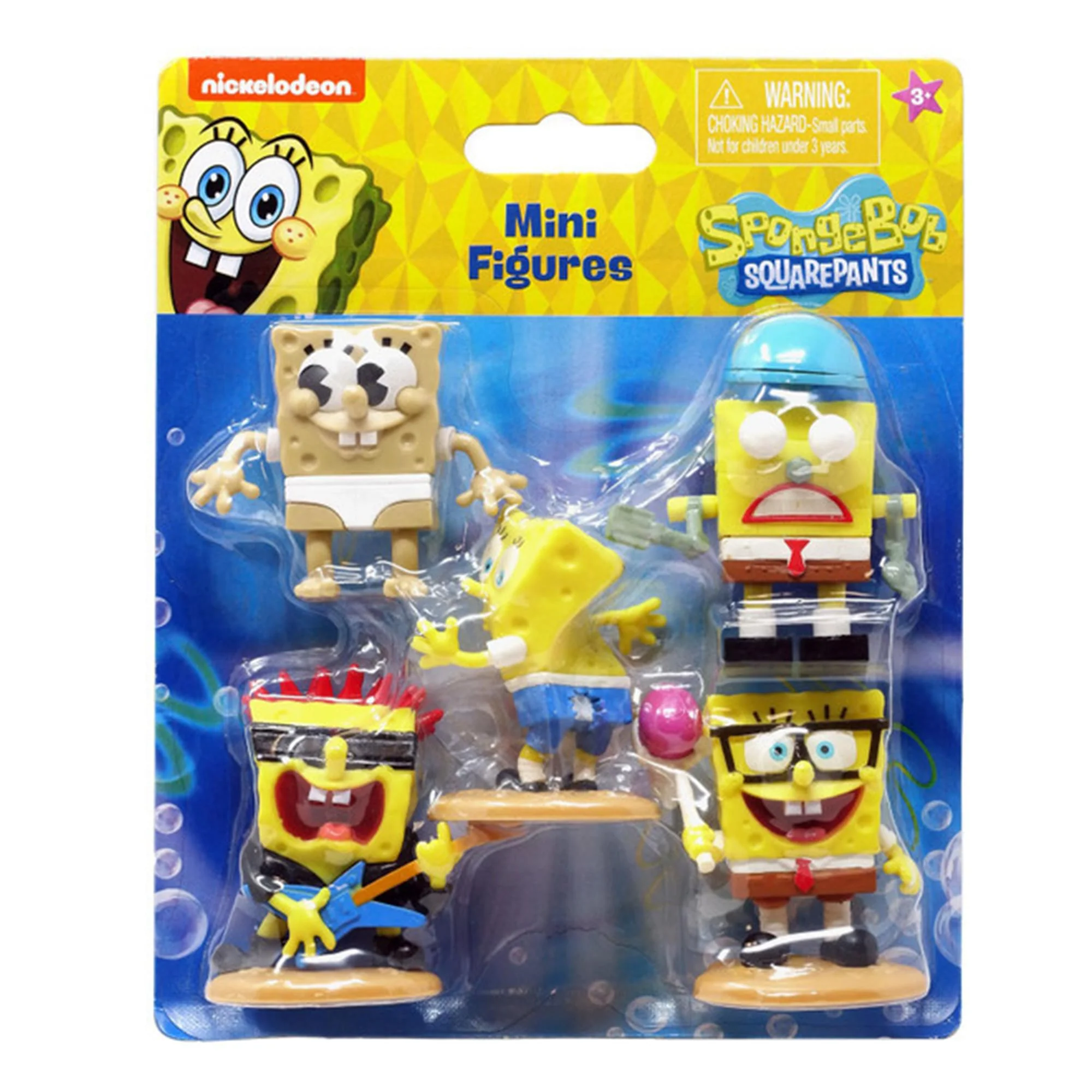 Nickelodeon SpongeBob SquarePants Minifigure 5-Pack - Image 4