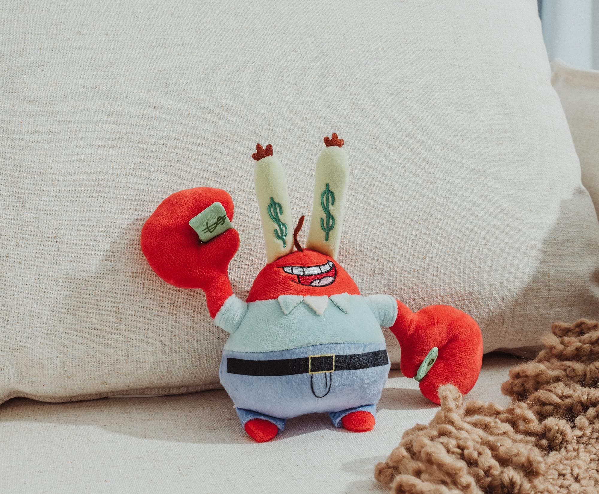 Nickelodeon SpongeBob SquarePants Mr. Krabs Holding Money 10-Inch Plush - Image 11