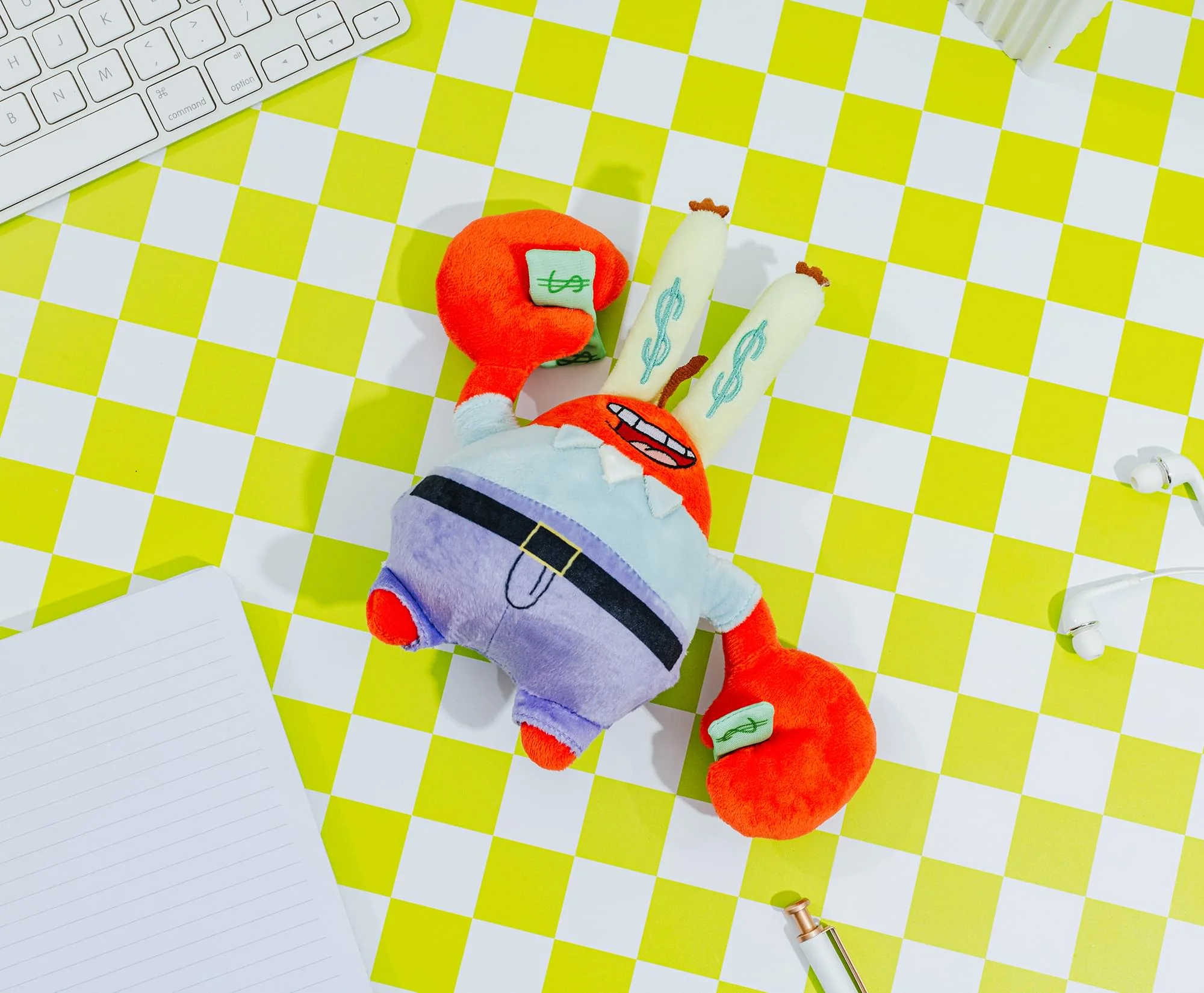 Nickelodeon SpongeBob SquarePants Mr. Krabs Holding Money 10-Inch Plush - Image 6