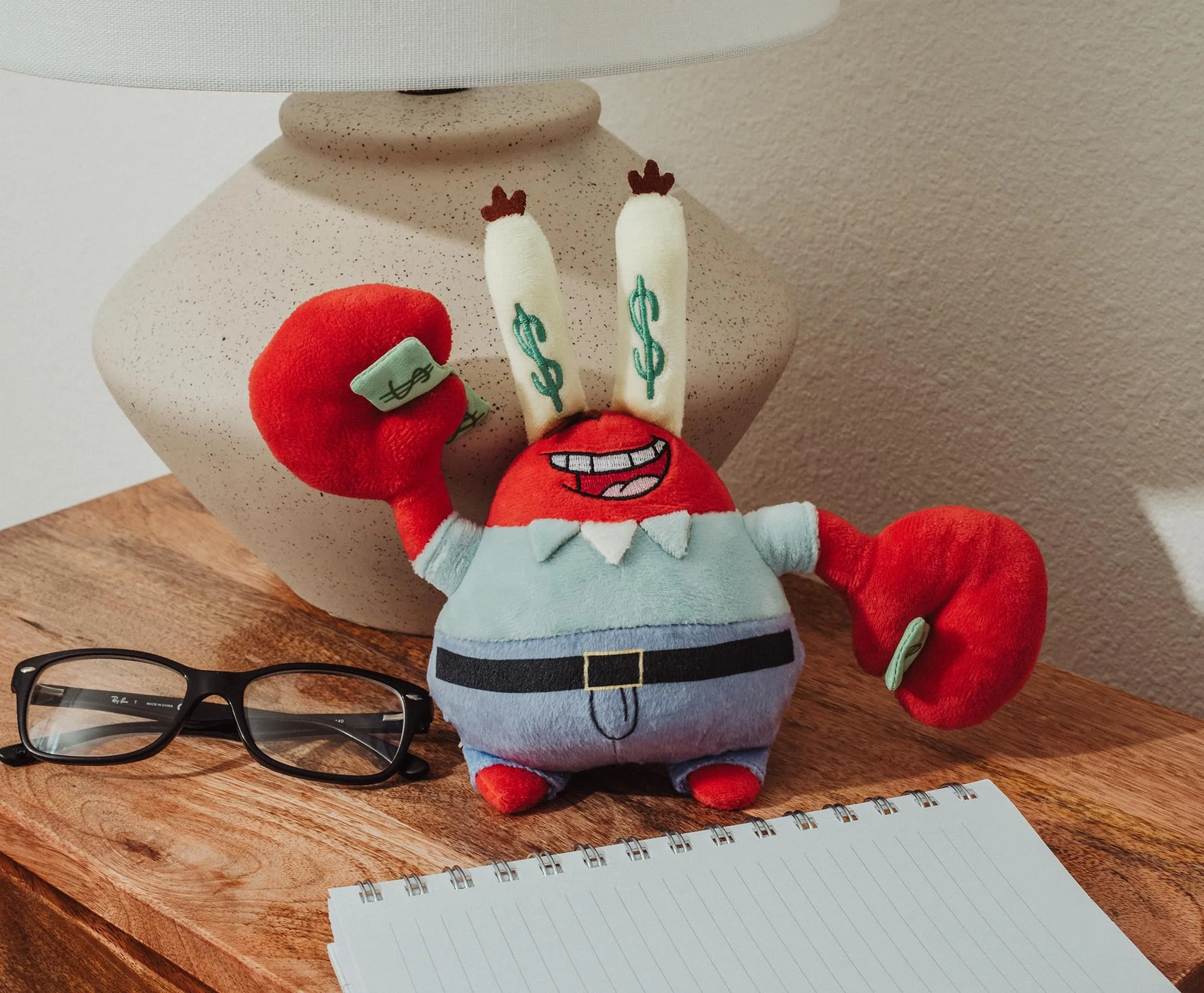 Nickelodeon SpongeBob SquarePants Mr. Krabs Holding Money 10-Inch Plush - Image 8