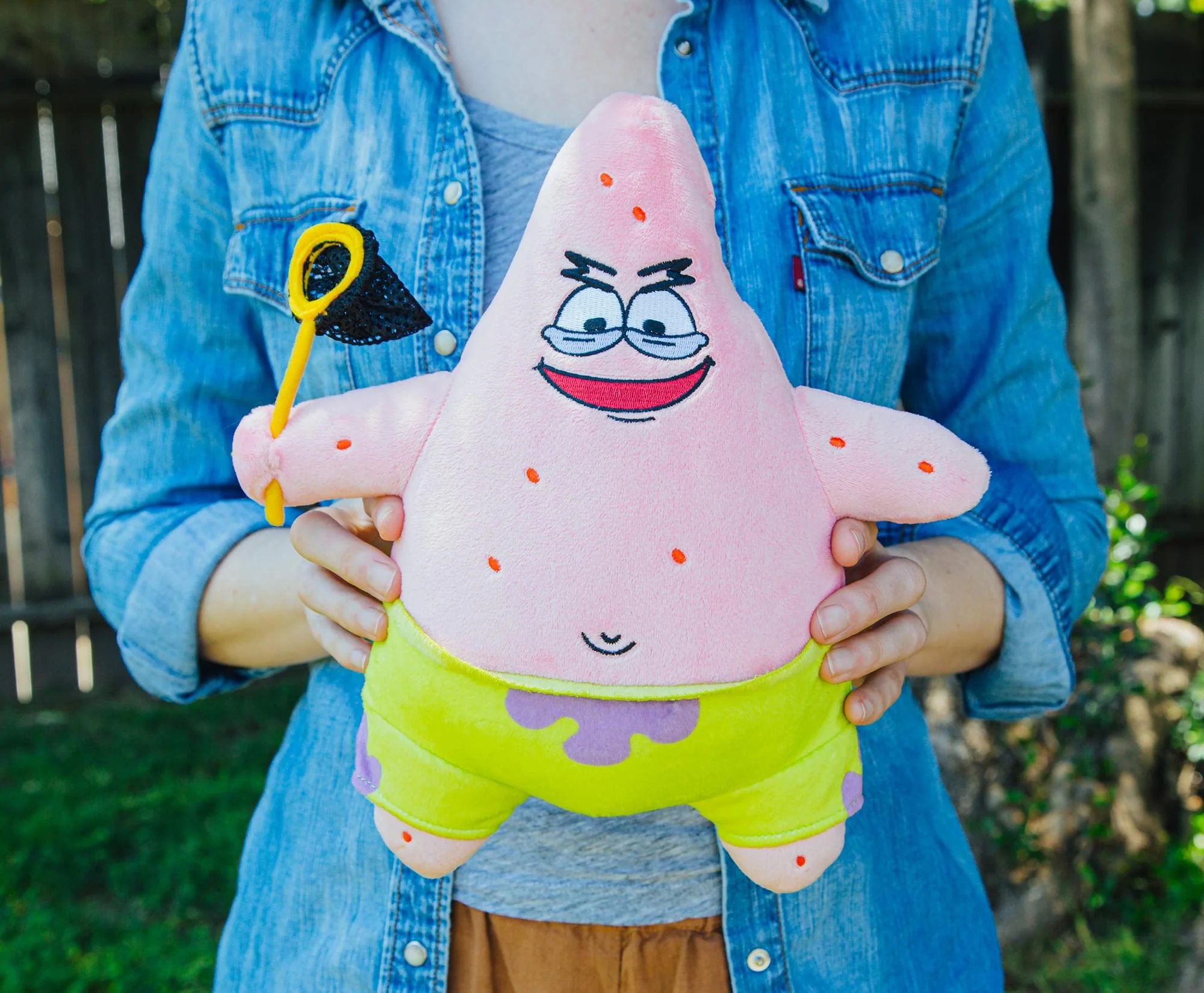 Nickelodeon SpongeBob SquarePants Patrick Star Jellyfishing 10-Inch Plush Toy - Image 6