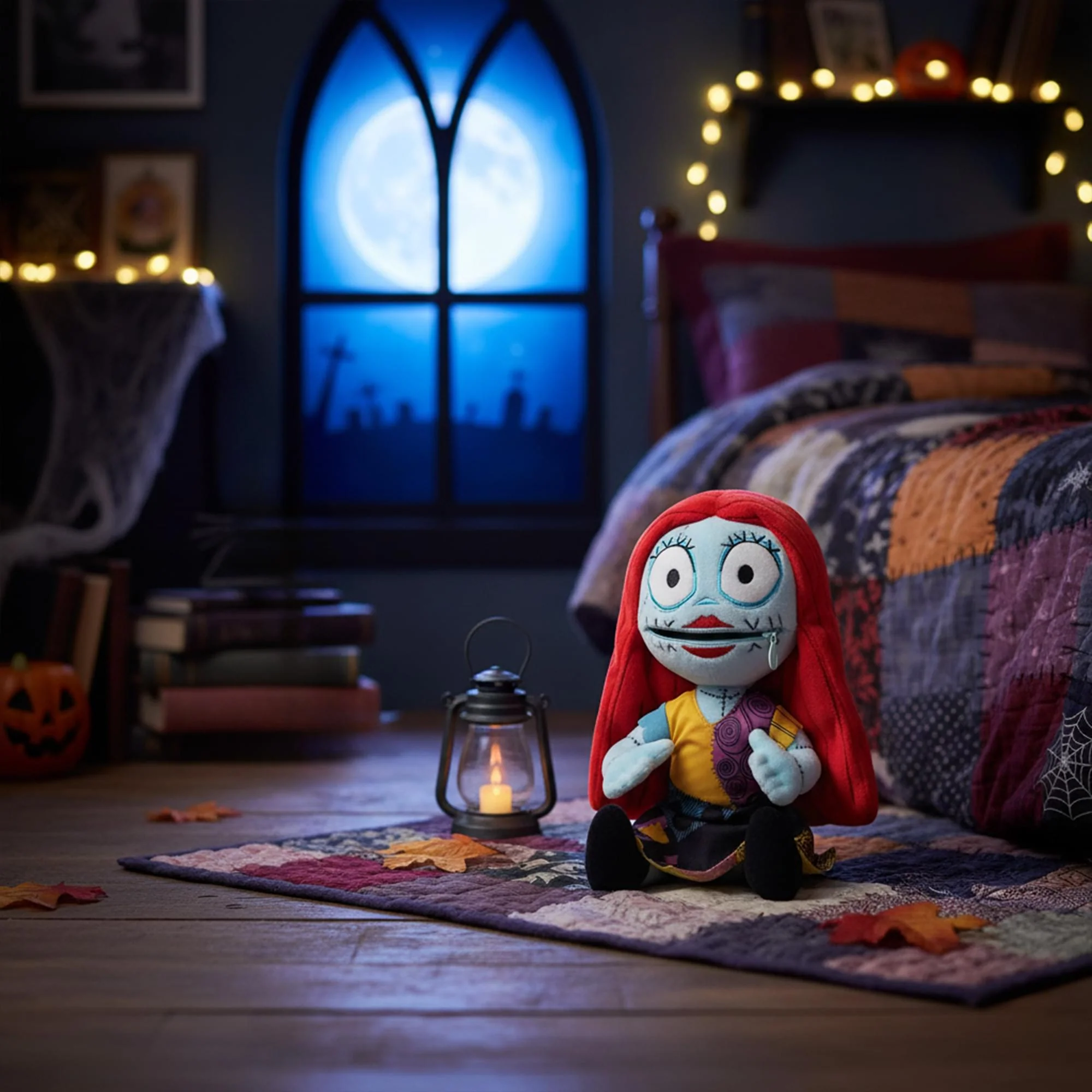 Nightmare Before Christmas Sally 9 Inch Zippermouth Plush - Image 6