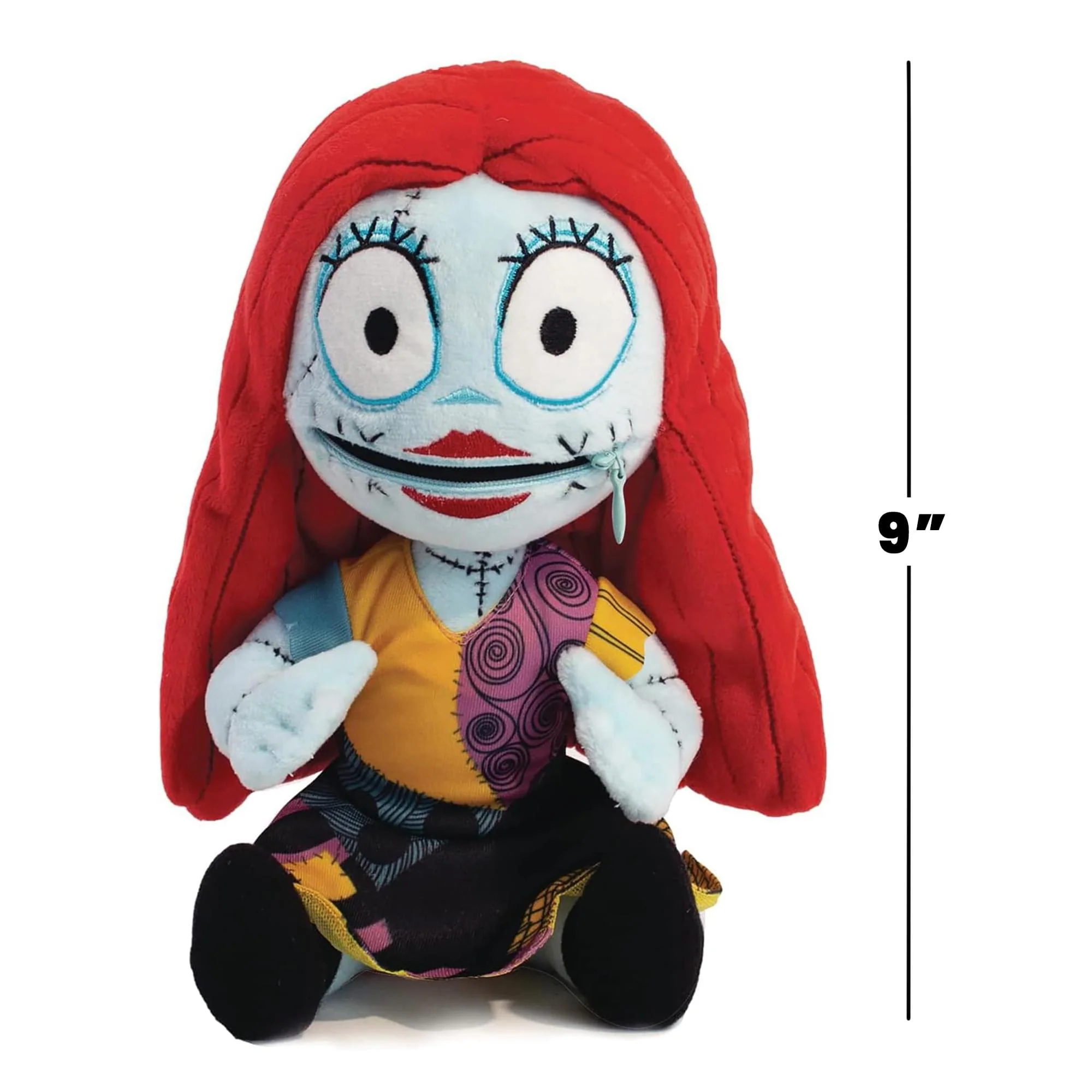 Nightmare Before Christmas Sally 9 Inch Zippermouth Plush - Image 7