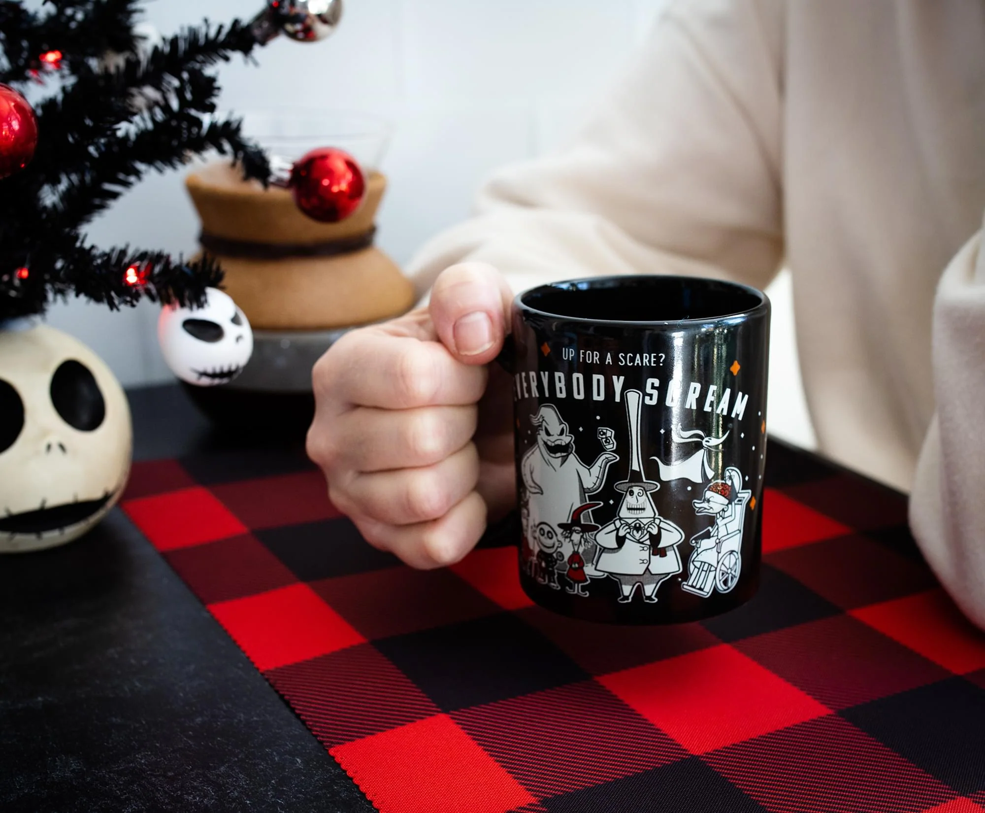 Nightmare Before Christmas Family 11 Ounce Ceramic Mug - Image 5