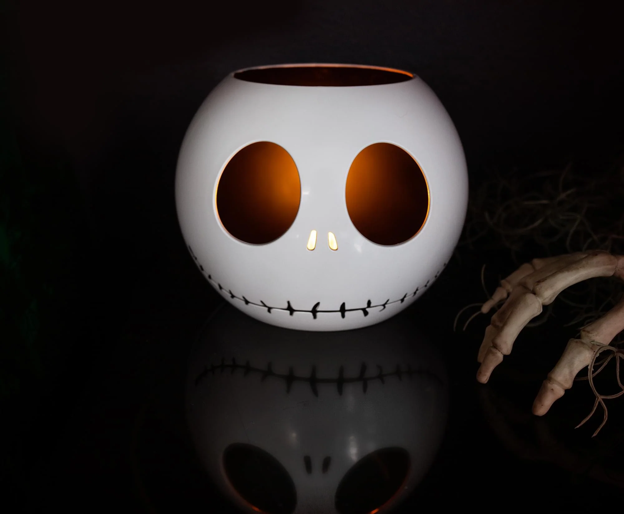 Disney The Nightmare Before Christmas Jack LED Flickering Flameless Candle - Image 5