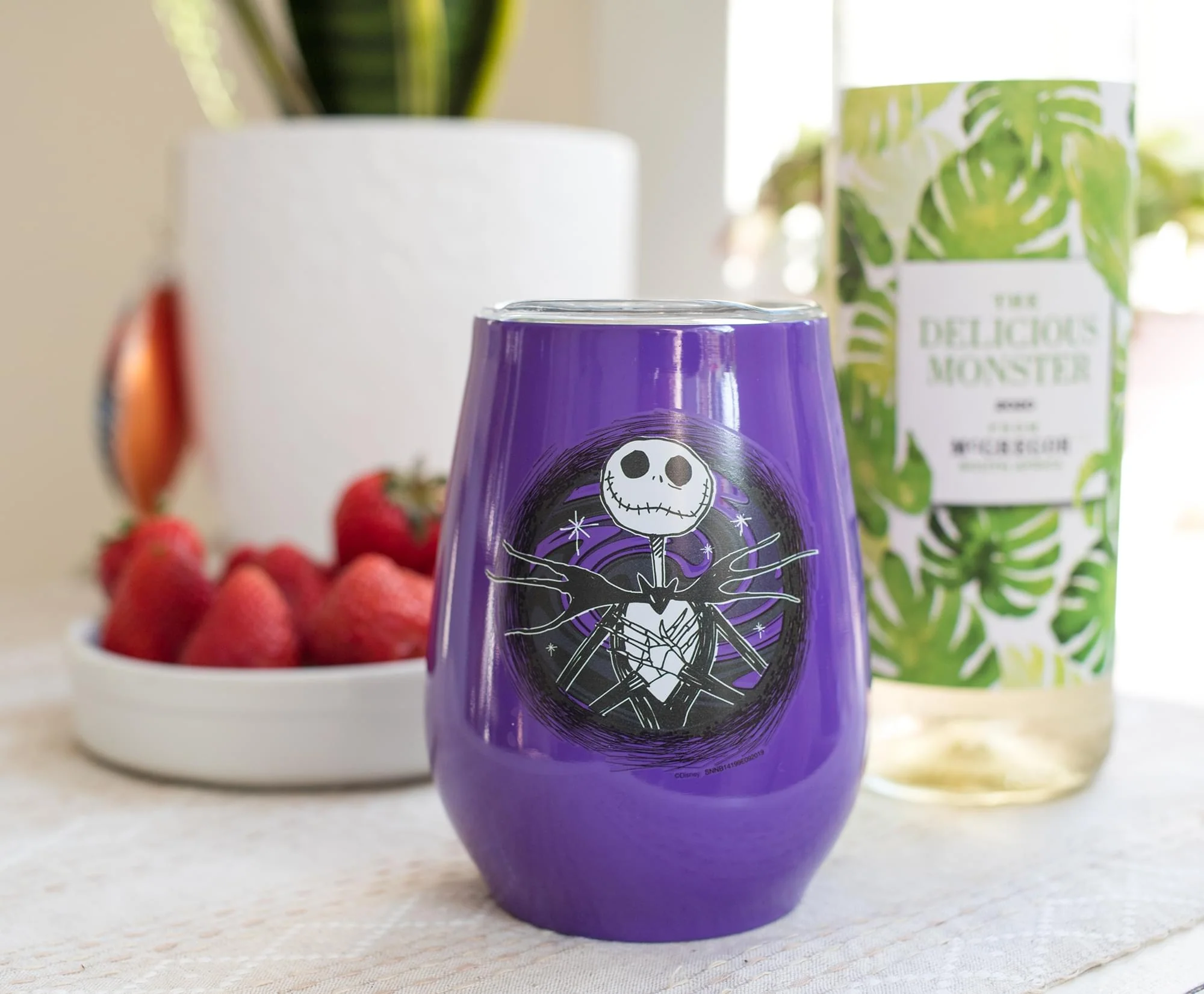 Nightmare Before Christmas Jack Skellington Stainless Steel Tumbler | 10 Ounces - Image 4