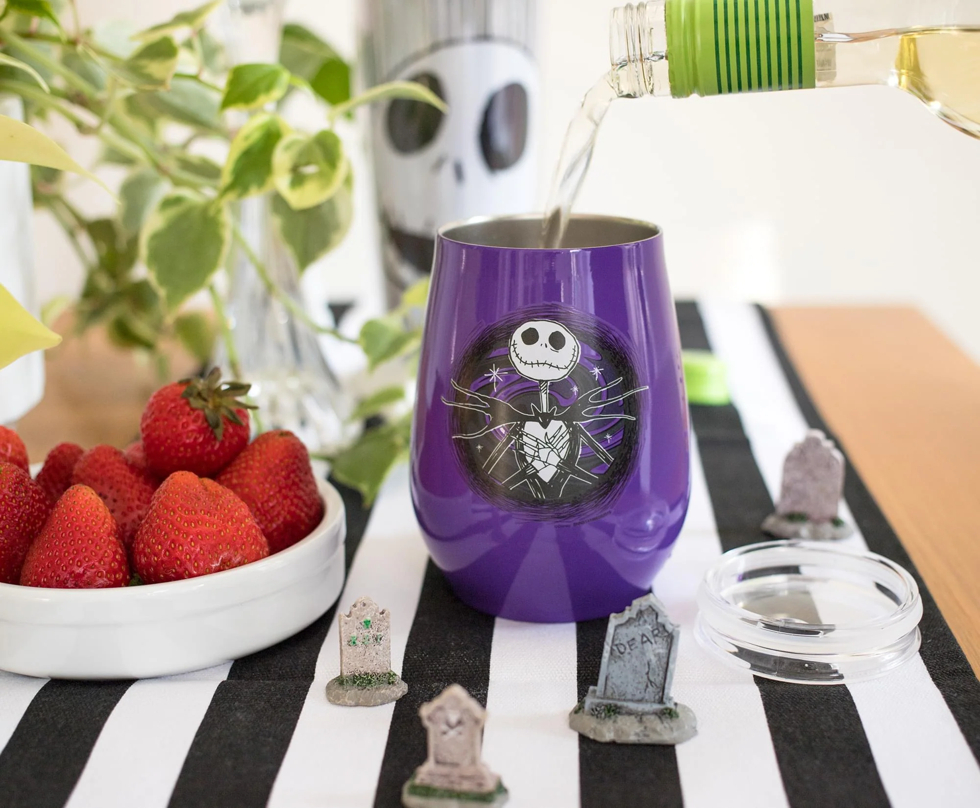 Nightmare Before Christmas Jack Skellington Stainless Steel Tumbler | 10 Ounces - Image 5