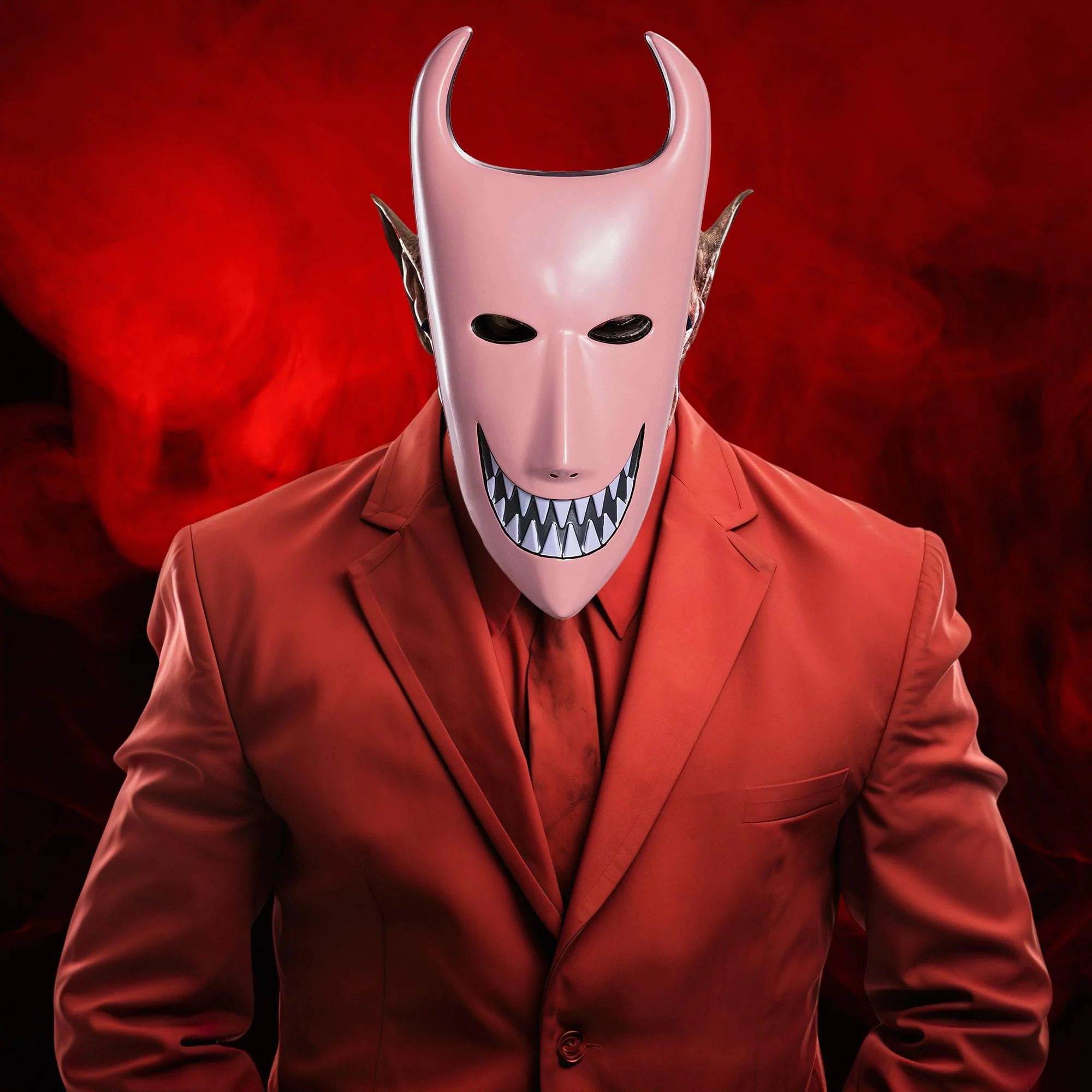 Nightmare Before Christmas Lock Adult Costume Mask - Image 3