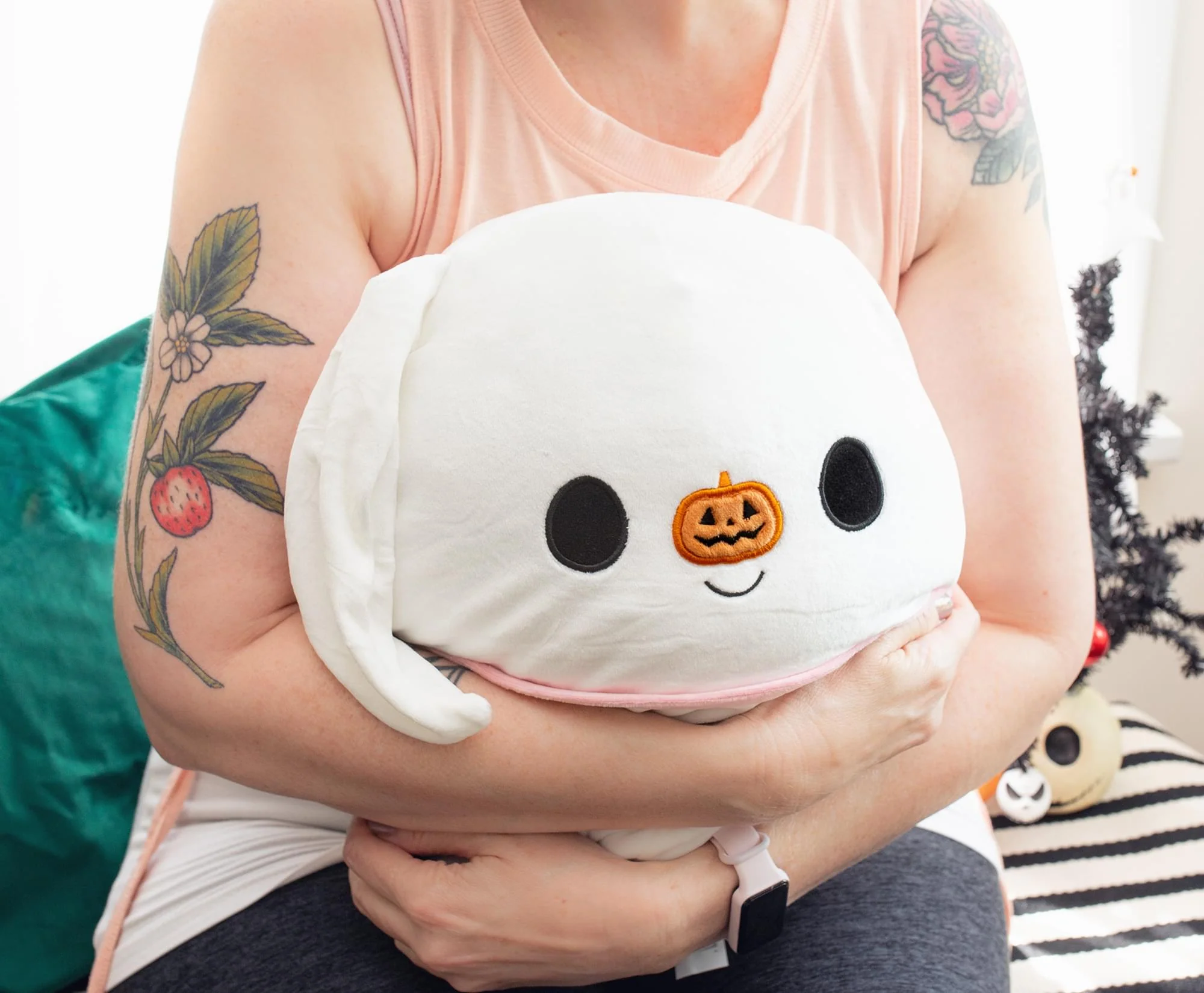 Nightmare Before Christmas Squishmallow 12 Inch Plush | Zero - Image 6