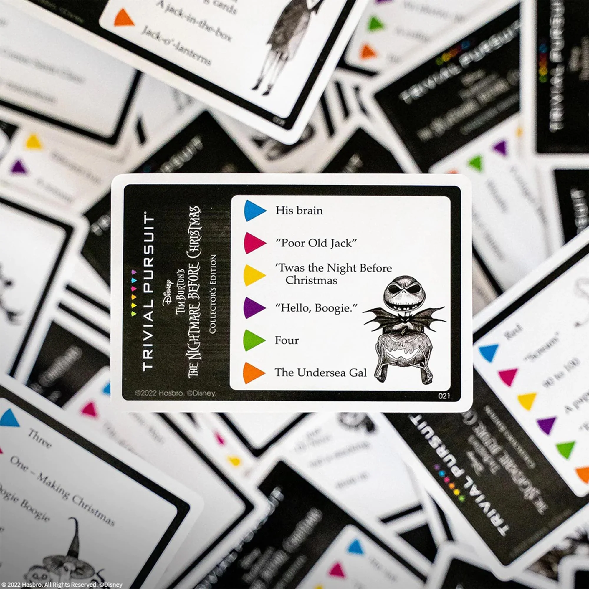 Nightmare Before Christmas Trivial Pursuit Board Game | Travel Edition - Image 3