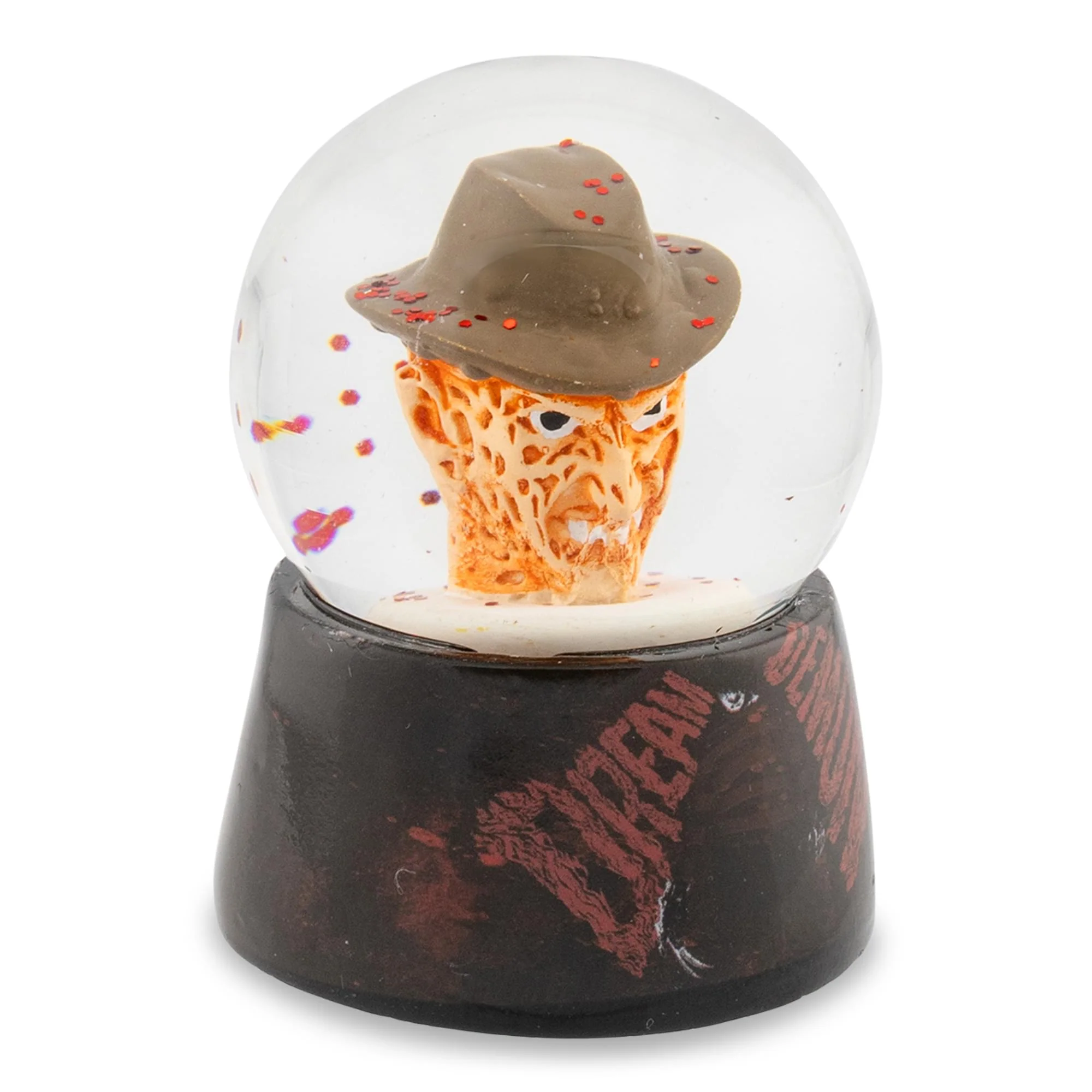 A Nightmare On Elm Street Freddy Krueger Mini Snow Globe | 2 Inches Tall - Image 2