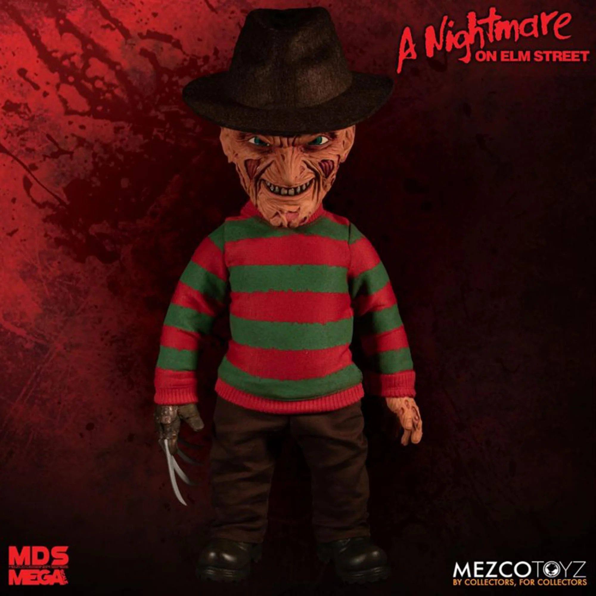 Nightmare On Elm Street Freddy Krueger Mega Scale 15 Inch Figure with Sound - Image 3