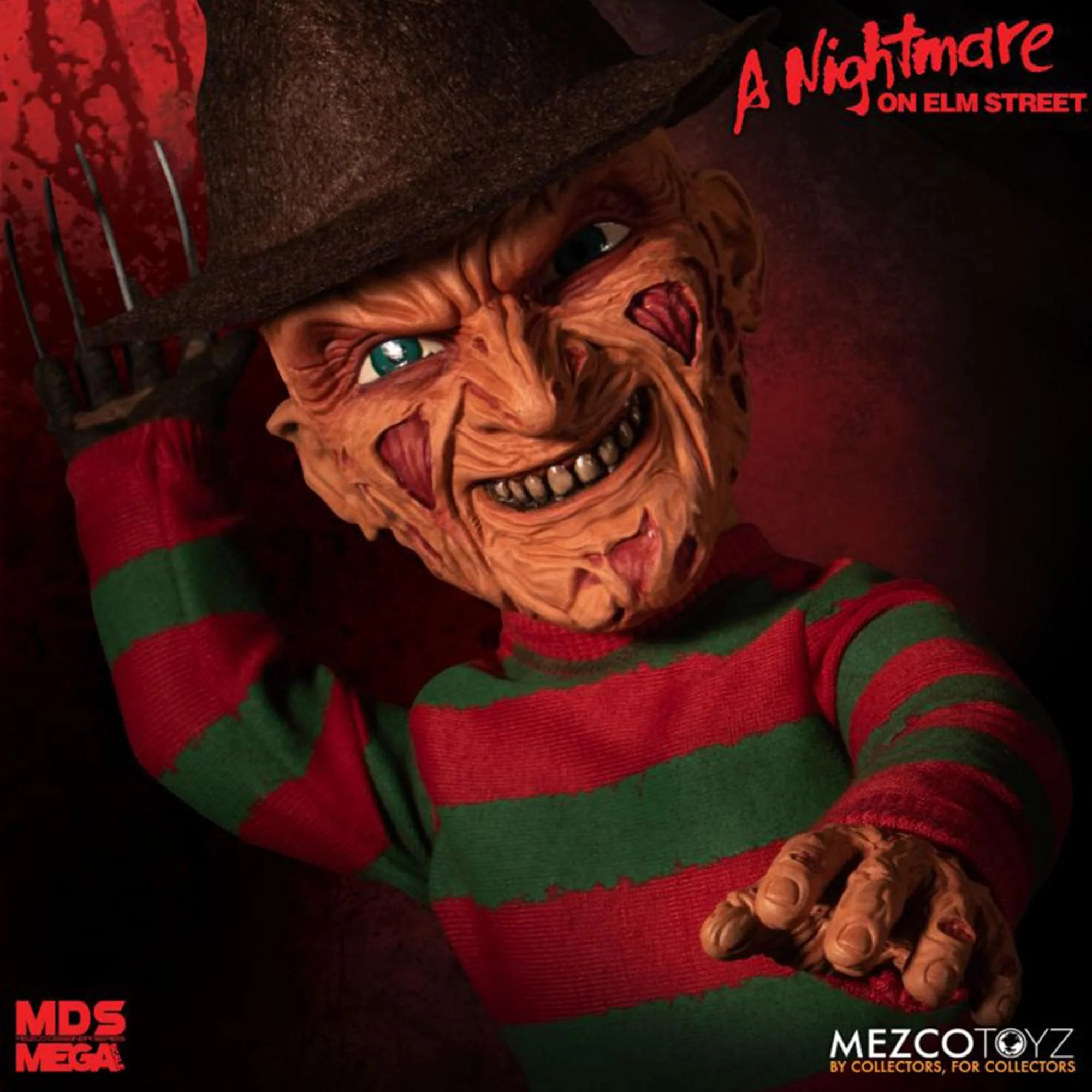 Nightmare On Elm Street Freddy Krueger Mega Scale 15 Inch Figure with Sound - Image 5