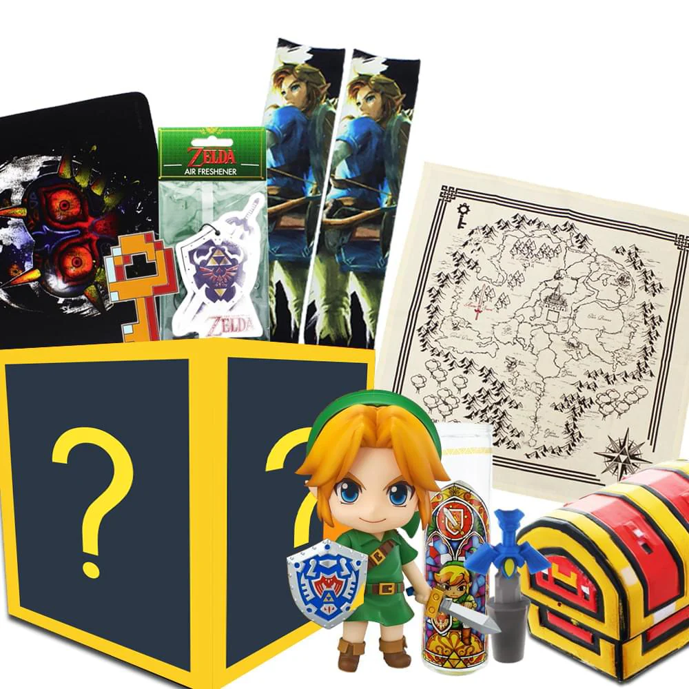 Nintendo Collectibles Legend of Zelda Looksee Gift Box | Zelda Figure and More