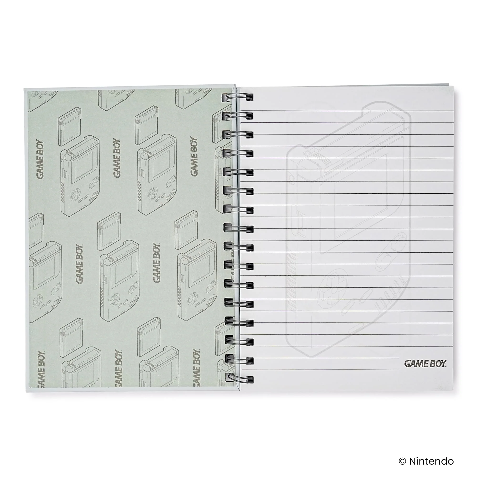 Nintendo Gameboy Spiral Notebook With Elastic Closure - Image 3