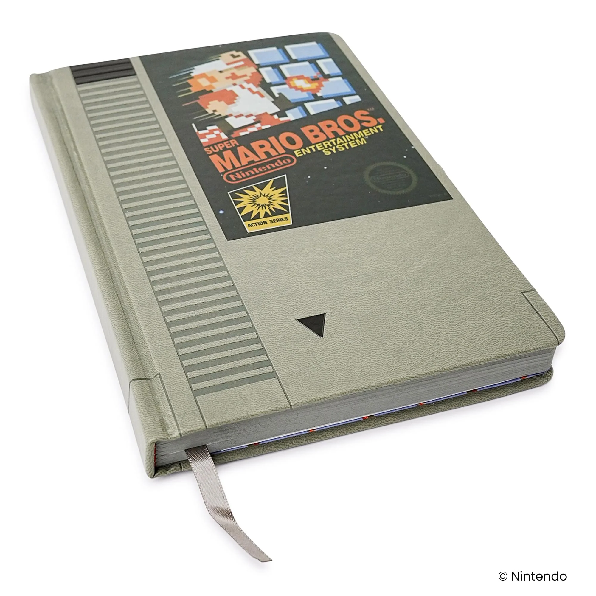 Nintendo NES Super Mario Bros. Cartridge 240 Page Hardback Journal - Image 8