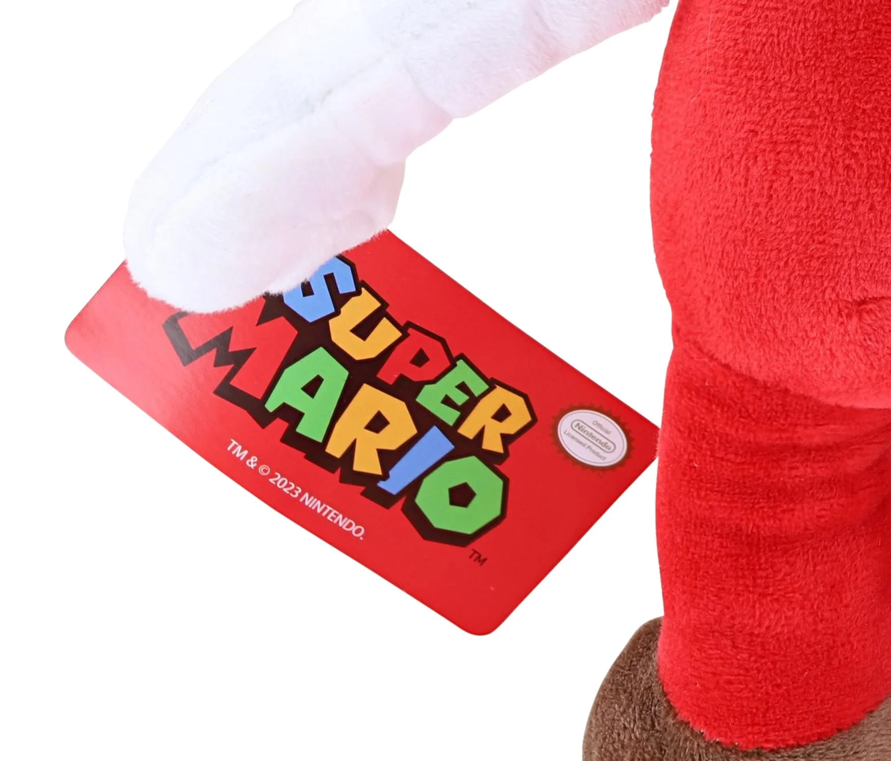 Nintendo Super Mario 12 Inch Character Plush | Fire Mario - Image 3