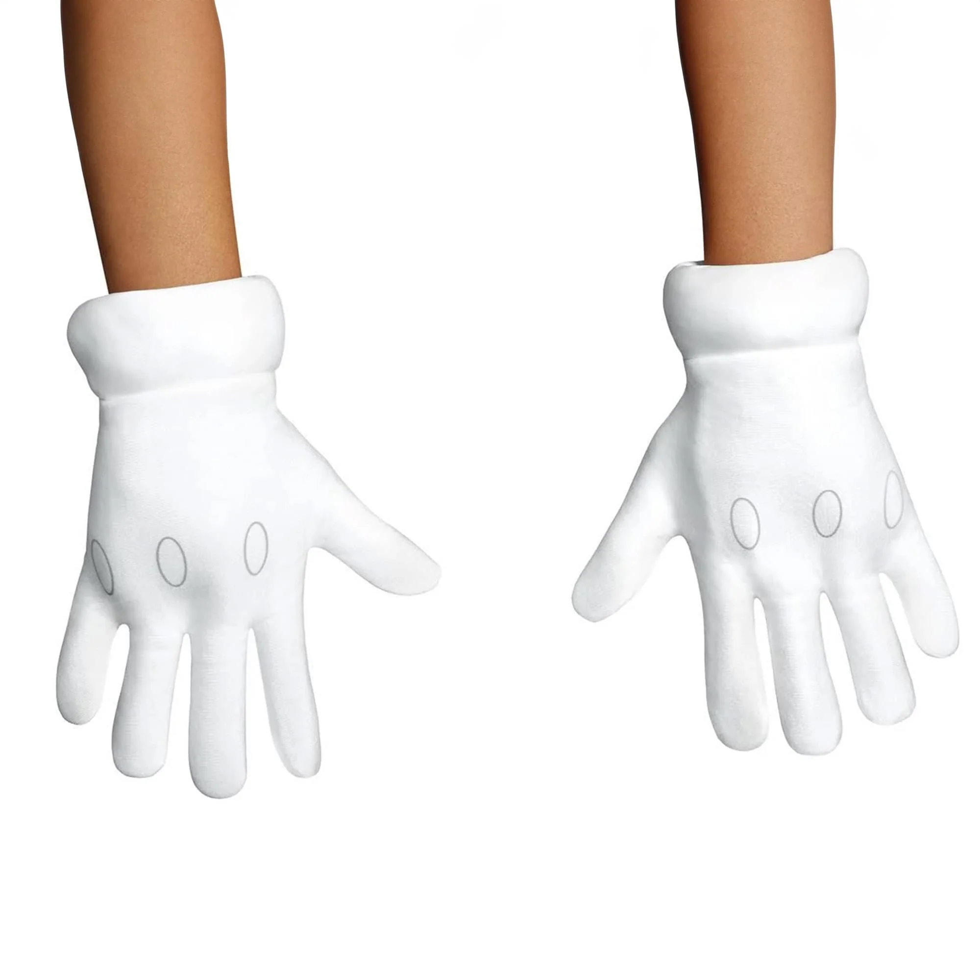 Nintendo Super Mario Brothers Hands Adult Costume Gloves One Size - Image 3