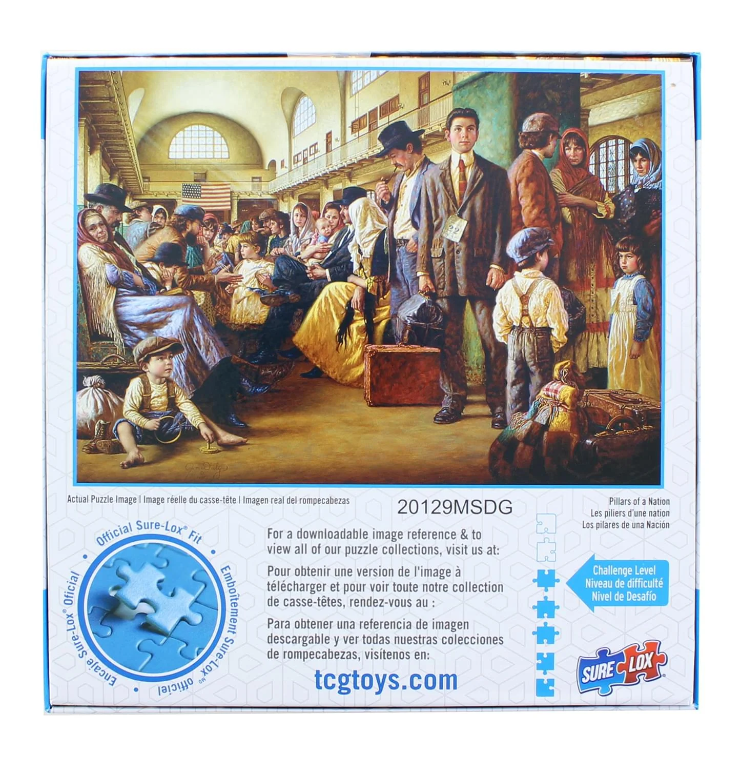 Nostalgia 1000 Piece Jigsaw Puzzle | Pillars of A Nation - Image 2