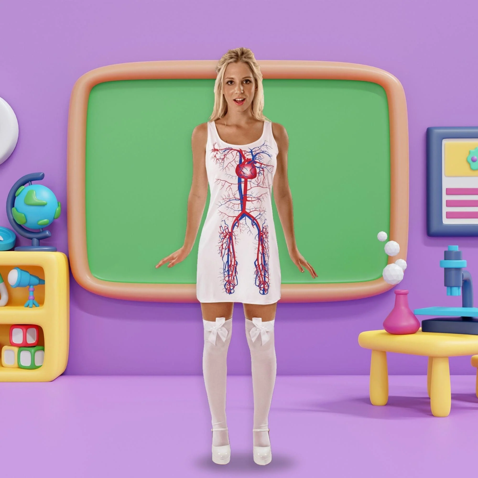 Novelty Artery Dress Adult Costume - Image 20