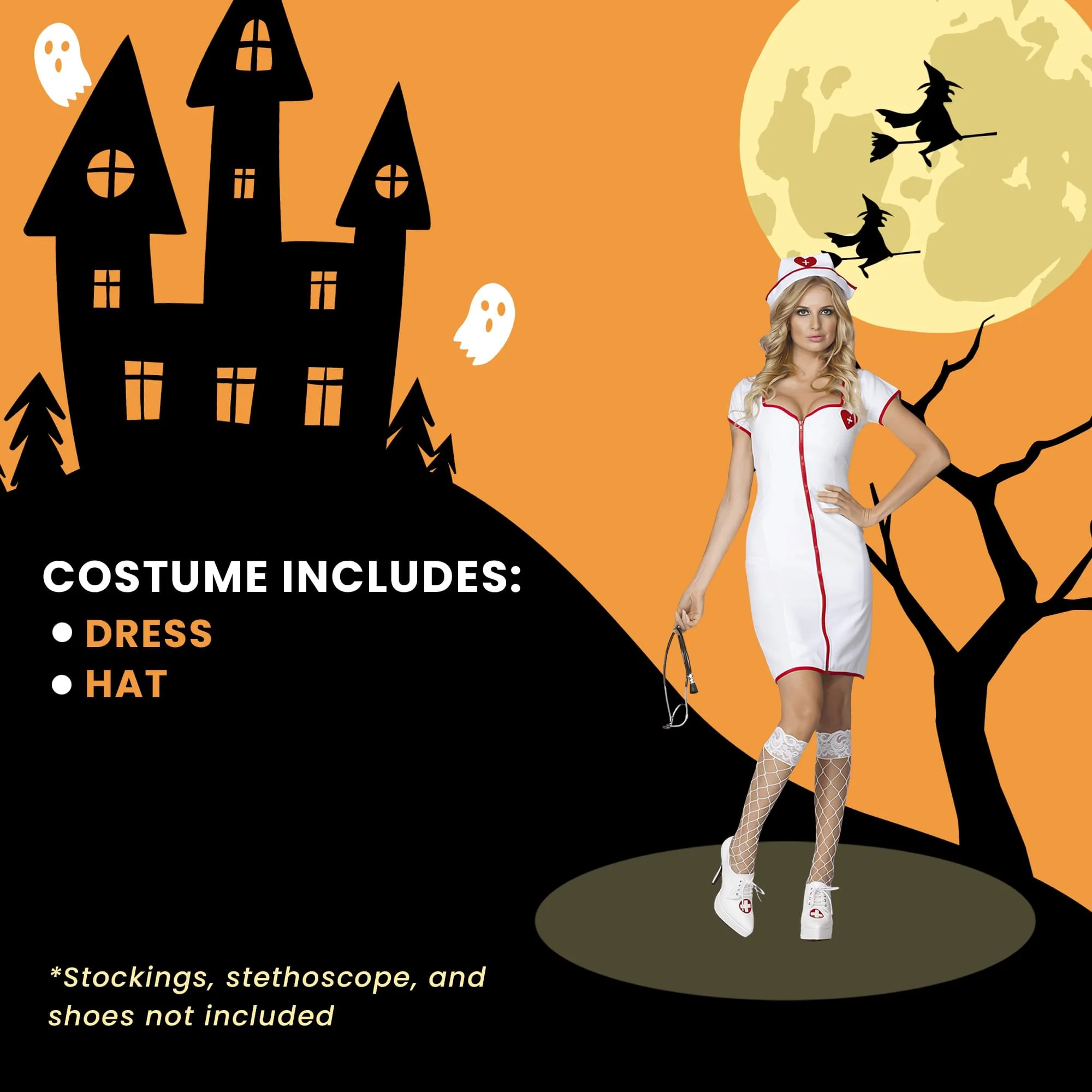 Nurse Betty Adult Costume - Image 5