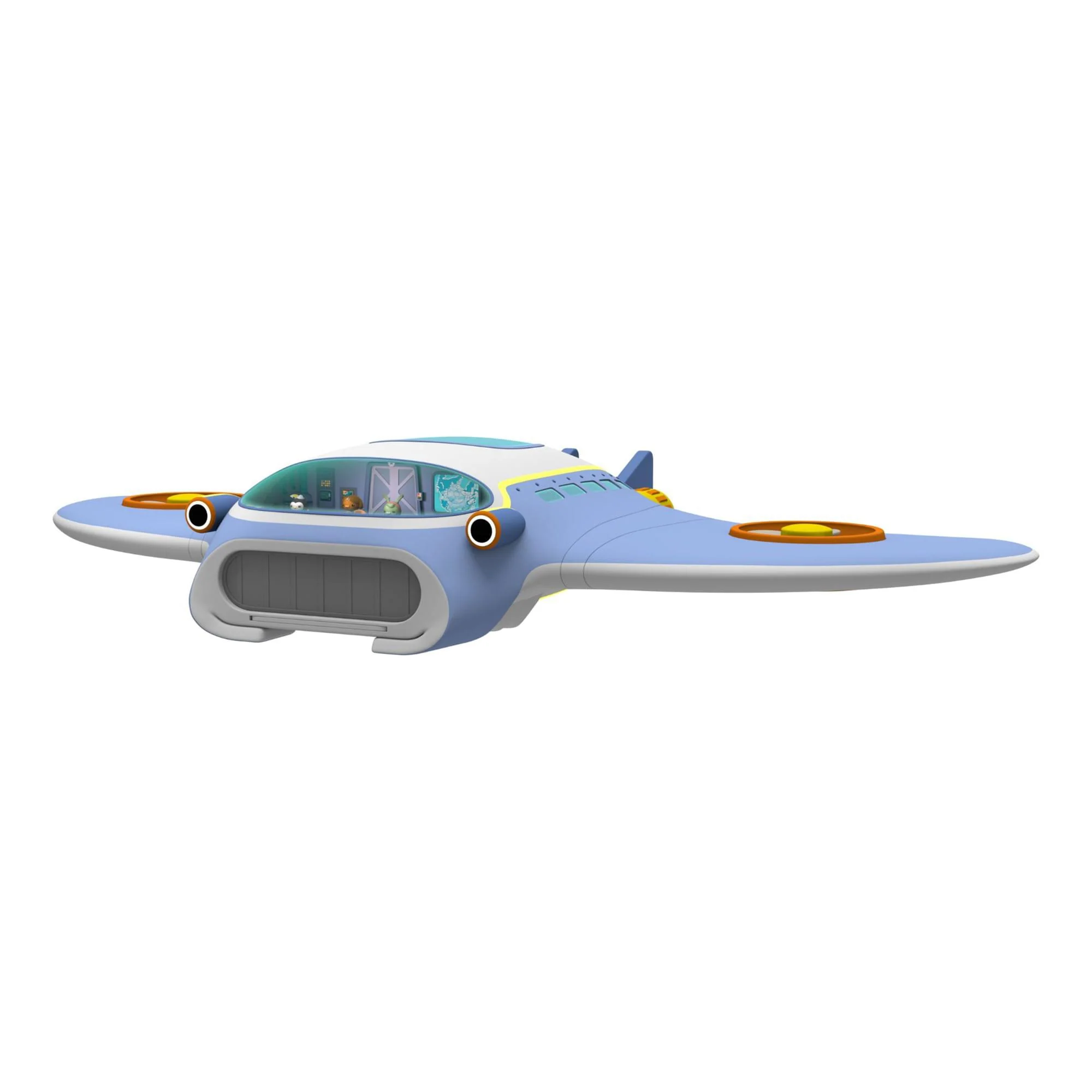 Octonauts Above & Beyond Octoray Lights & Sounds Transforming 13 Inch Playset - Image 4