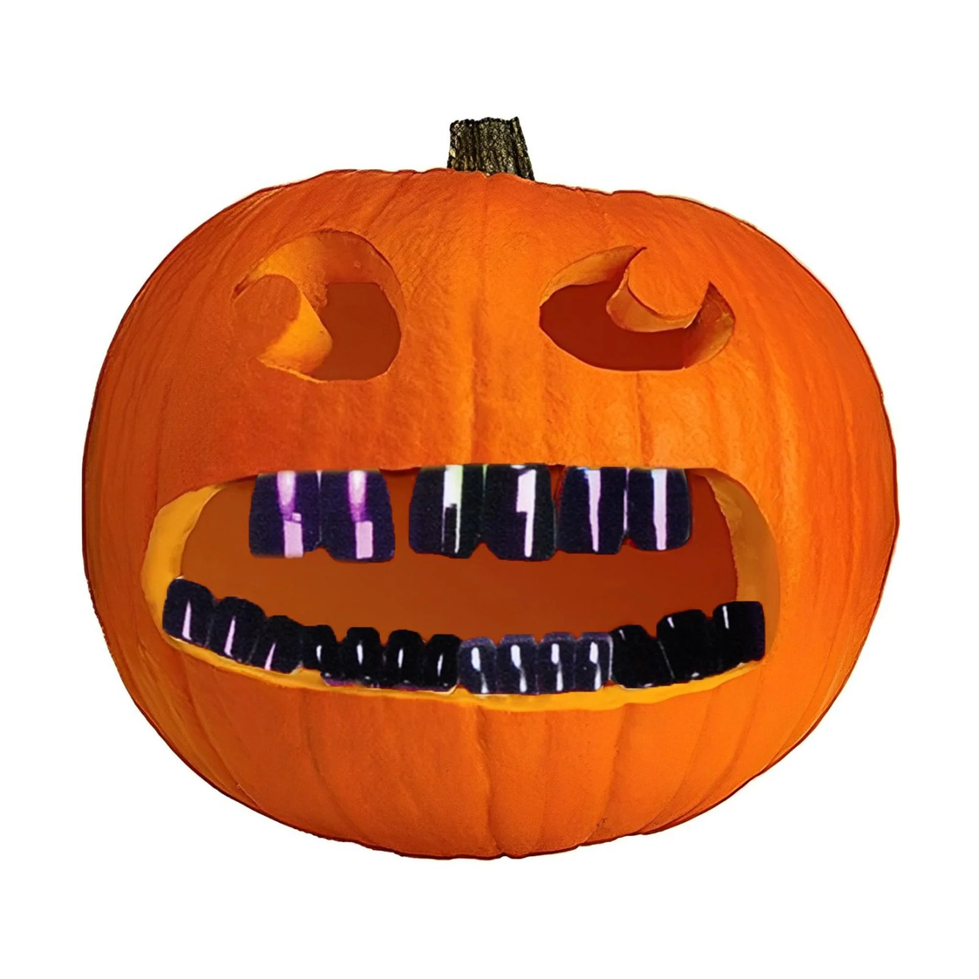 Oil Slick Pumpkin Decorating Teeth | Buck Teeth - Image 2